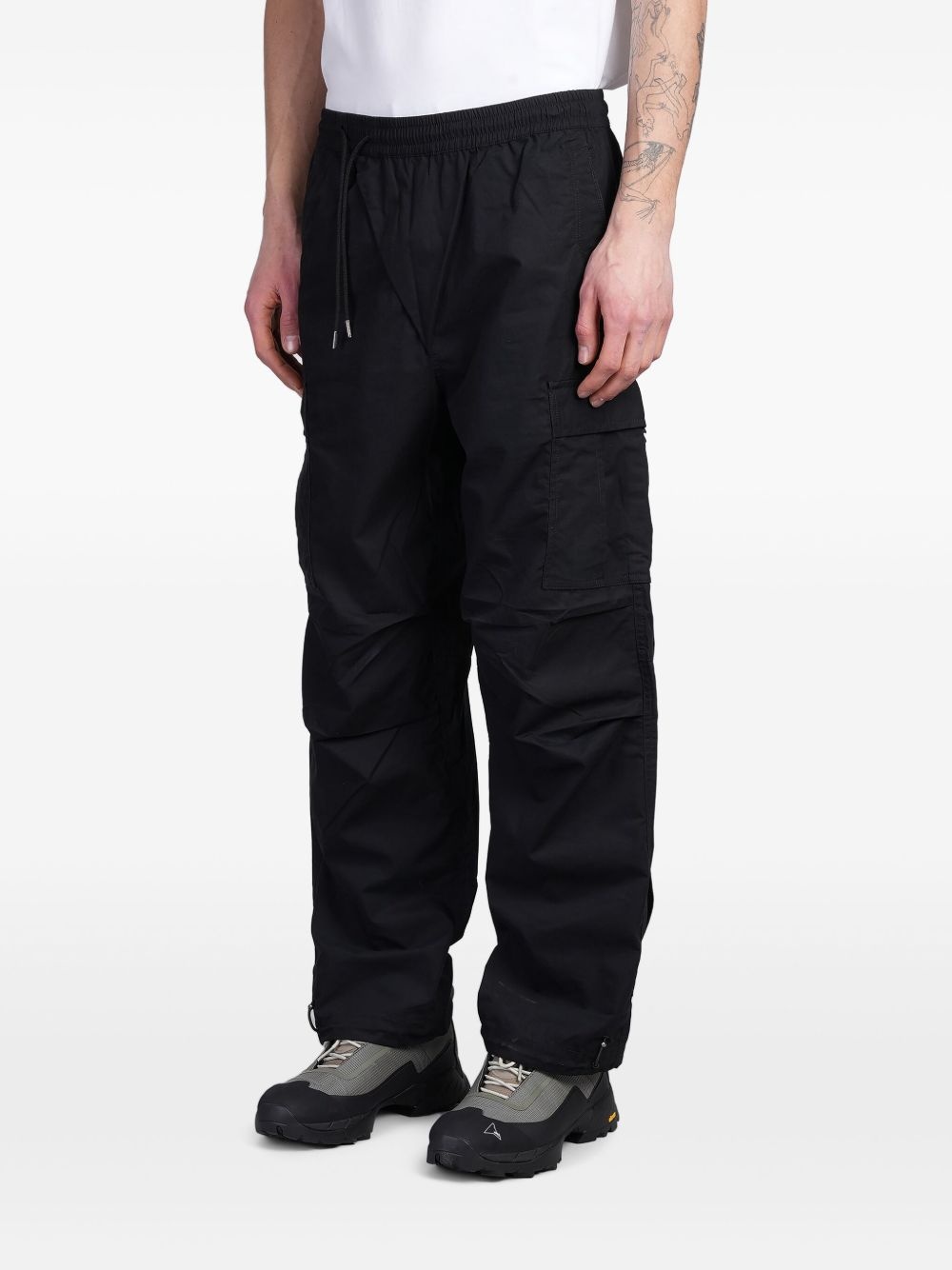cotton cargo trousers - 3