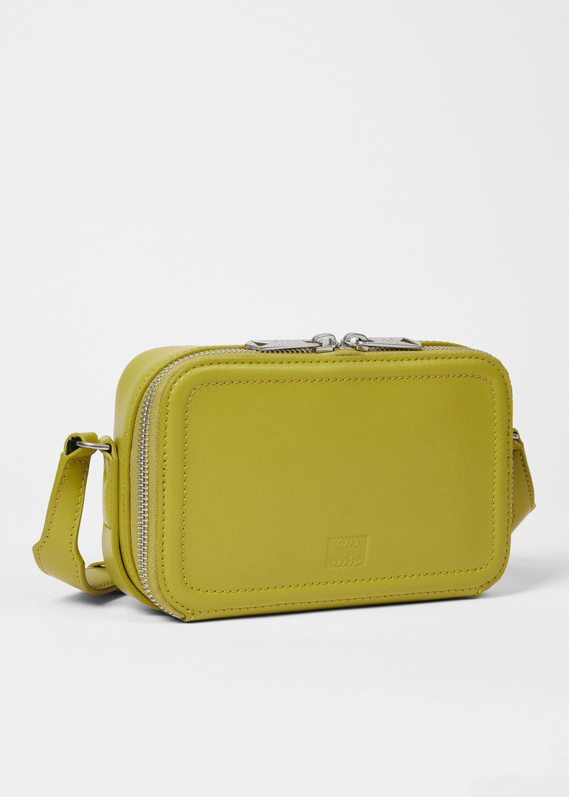 Olive Green Leather Flight Bag 4