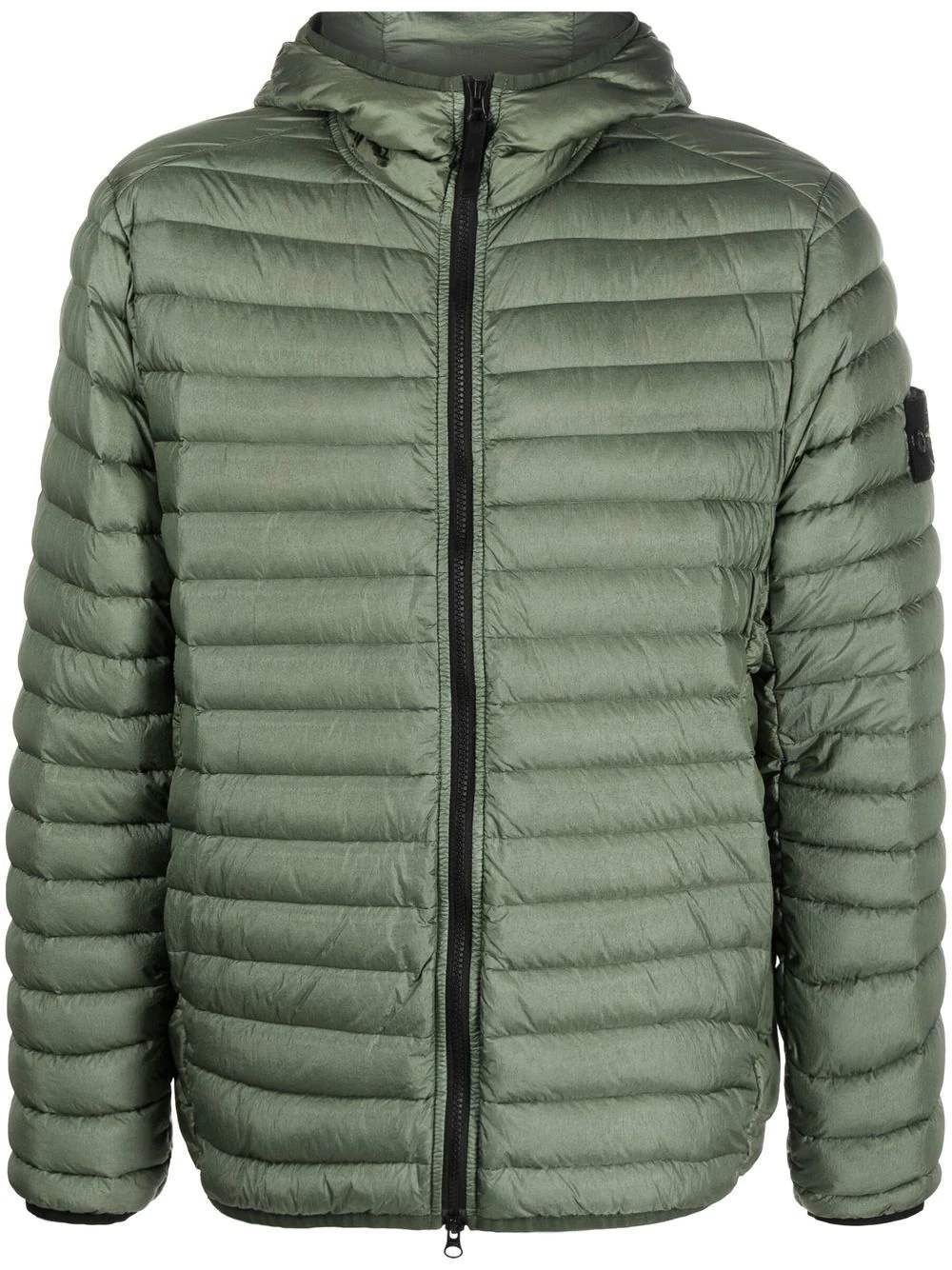 Compass-patch puffer jacket - 1