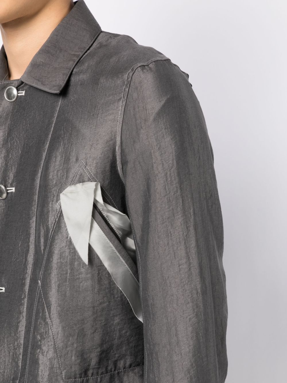 button-up long-sleeved shirt - 6