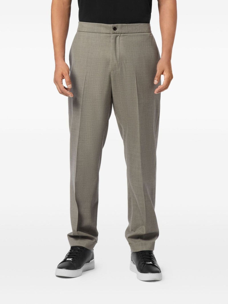 PHILIPP PLEIN elasticated-waistband cuffed trousers outlook