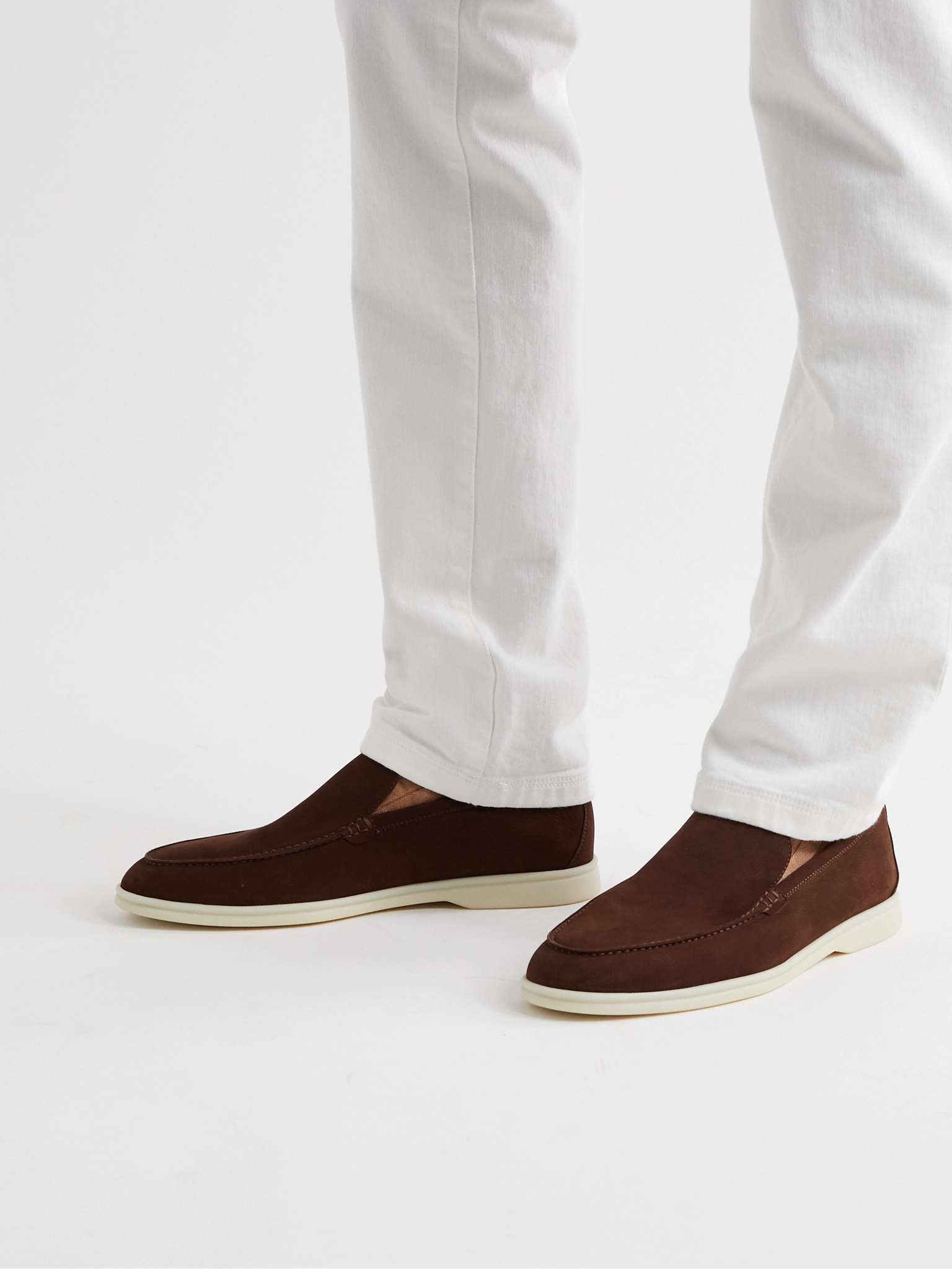 Summer Walk Nubuck Loafers - 4