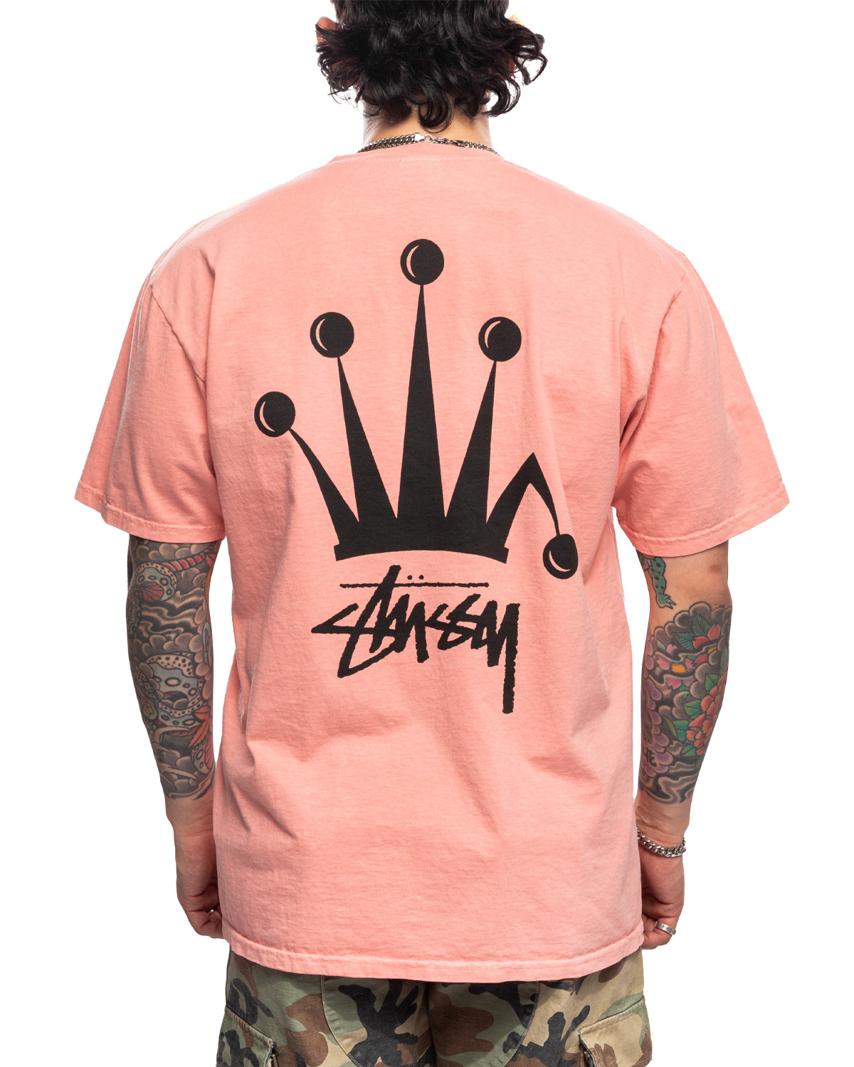Regal Crown Pigment Dyed Tee Coral - 3