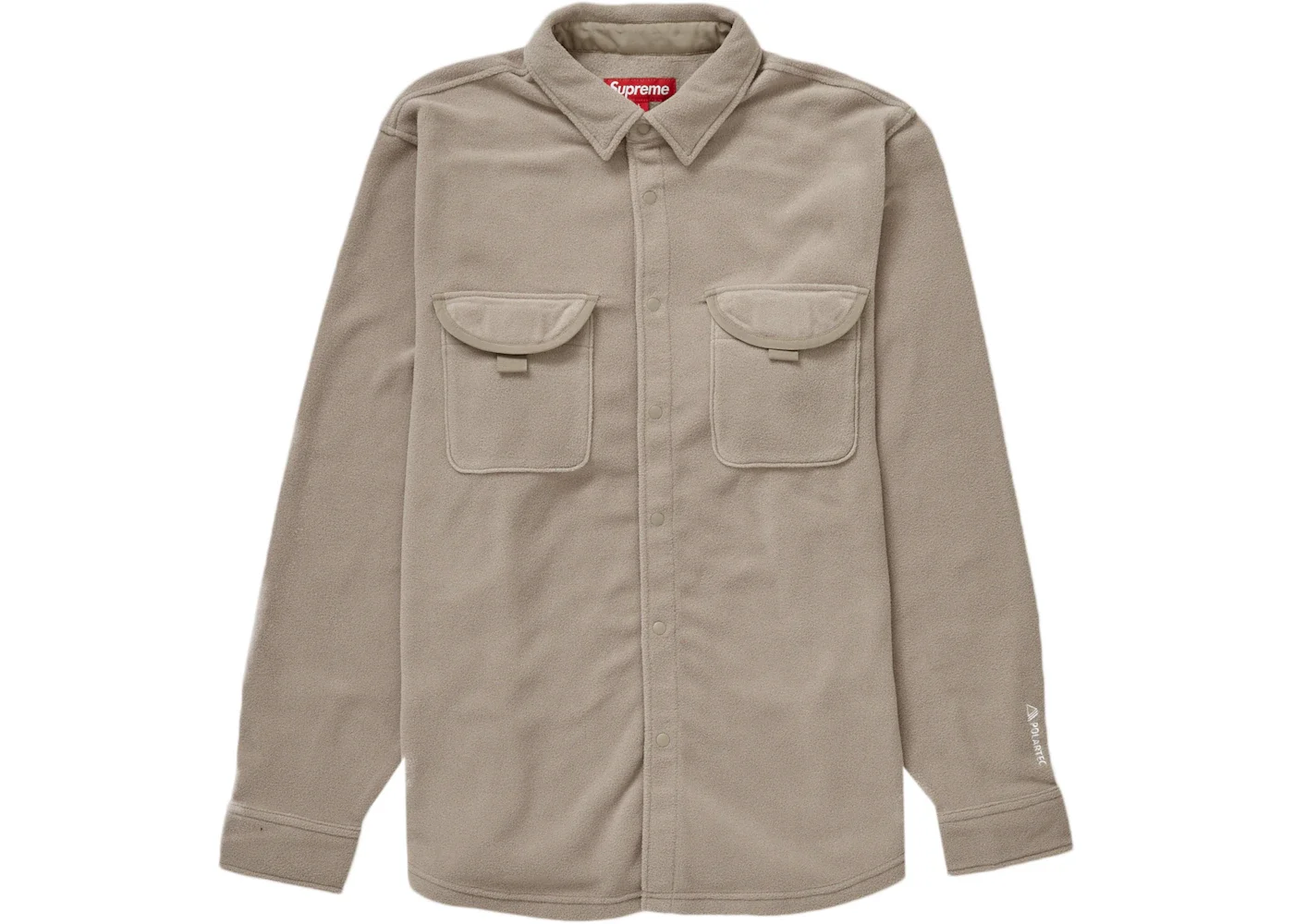 Supreme Polartec Shirt (FW23) Tan - 1