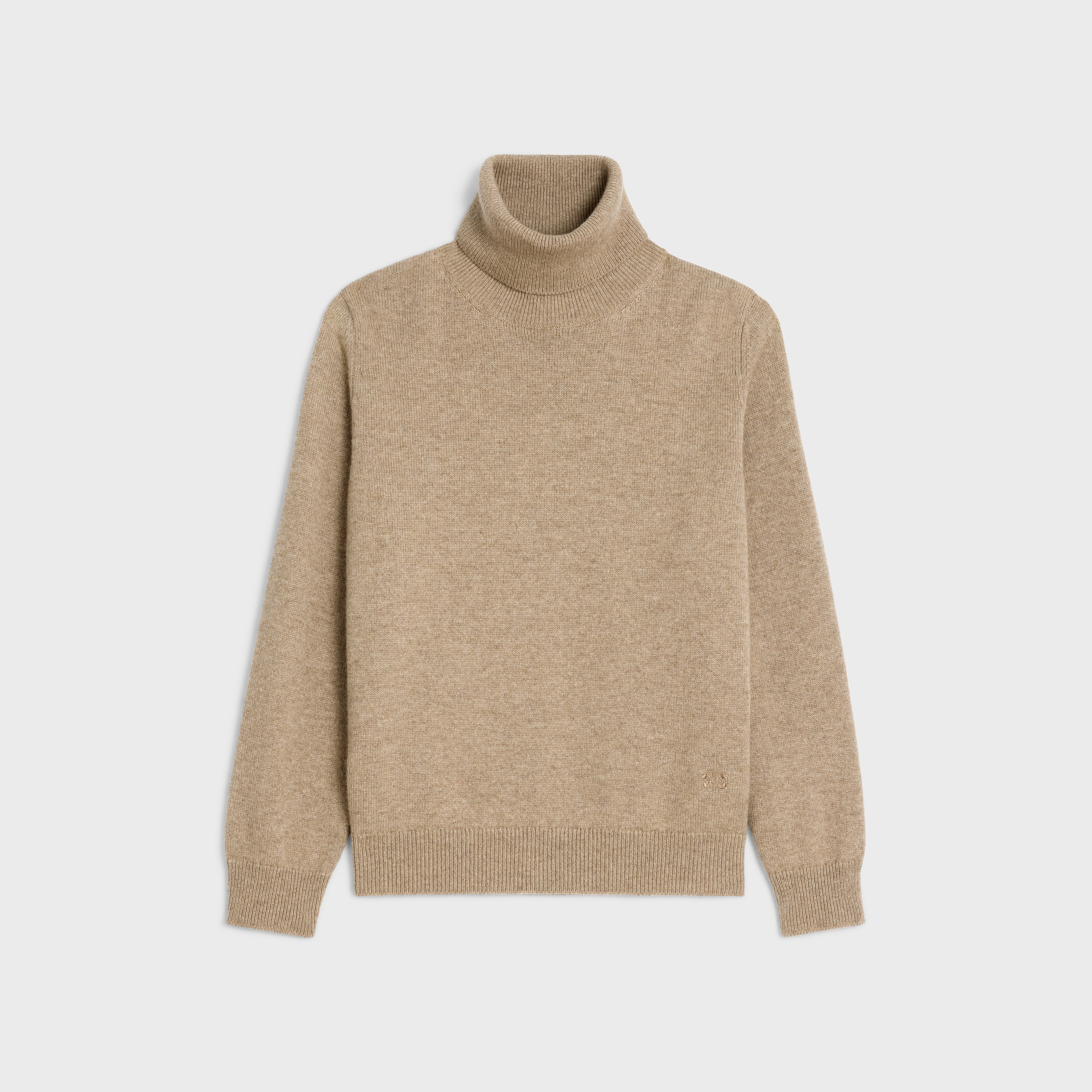 Turtleneck sweater in Scottish cashmere - 1