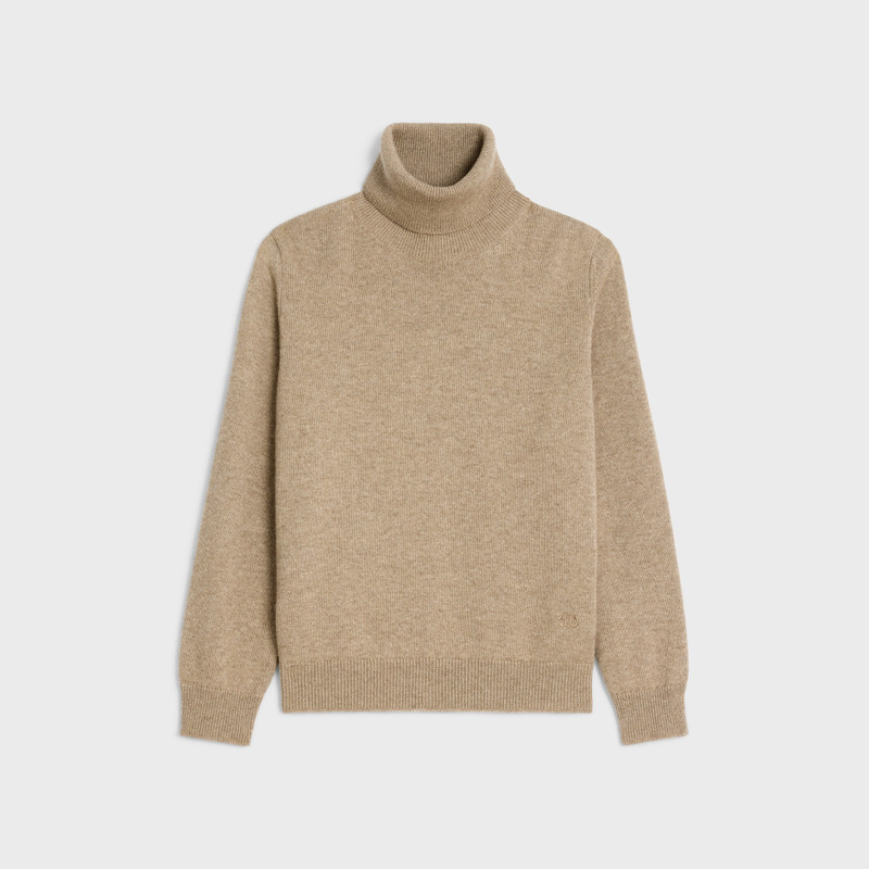 Turtleneck sweater in Scottish cashmere 1