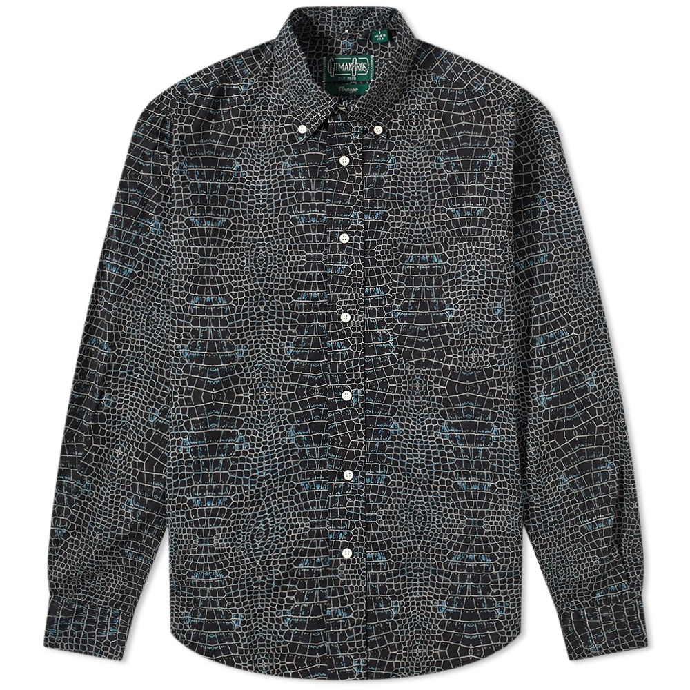 Gitman Vintage Button Down Croco Shirt - 1