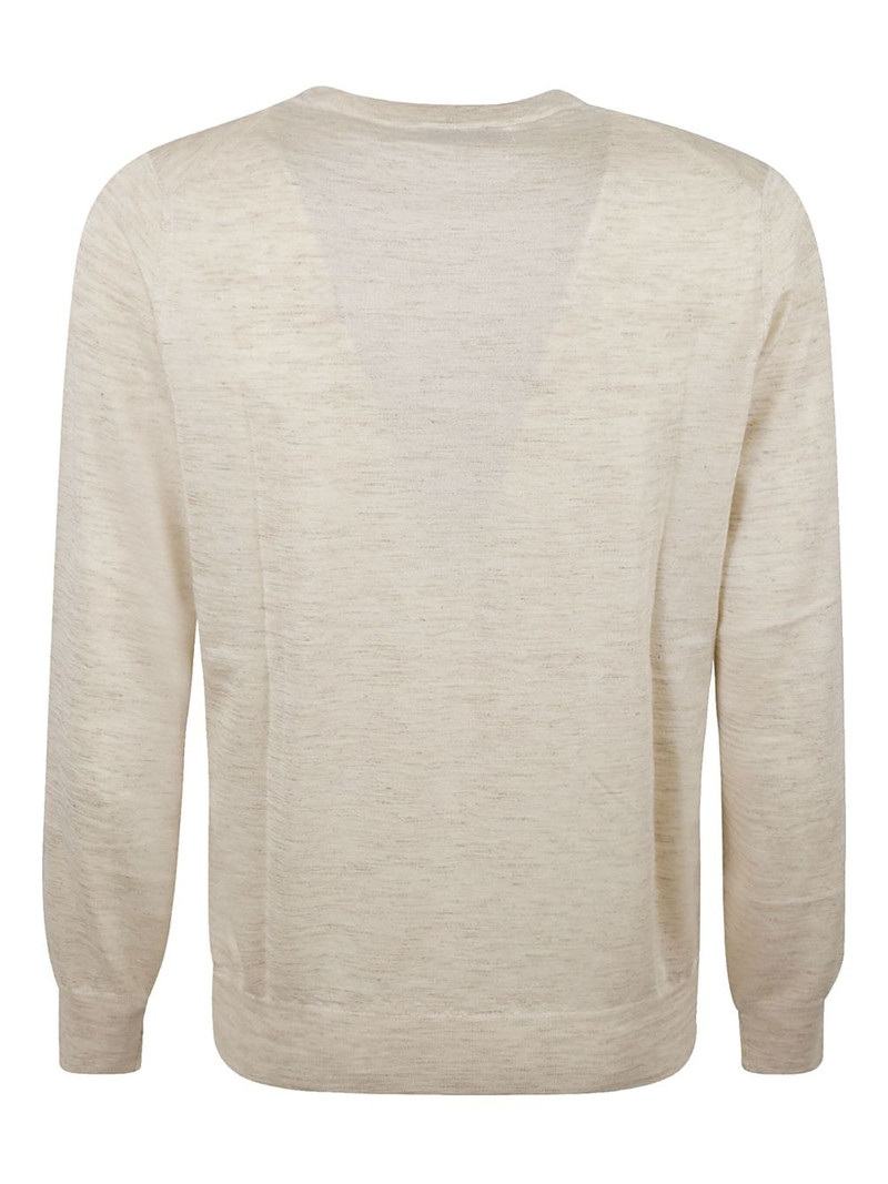 Brunello Cucinelli crew-neck fine-knit sweater outlook