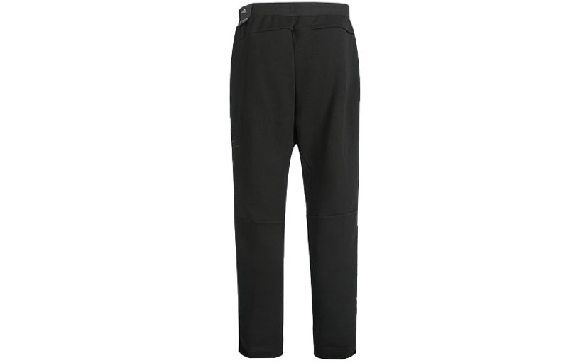 adidas Men's adidas Th Pnt Kn Id Logo Solid Color Knit Long Pants/Trousers Brown GF4010 outlook