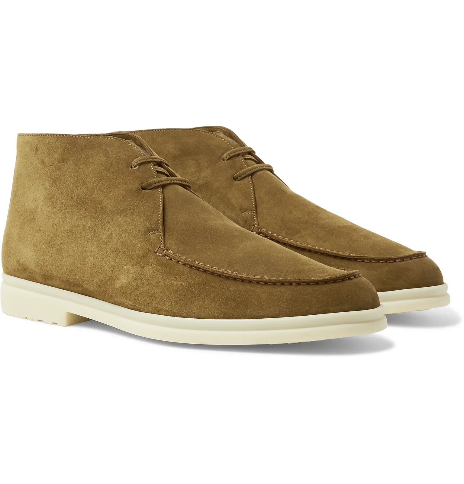 Walk and Walk Cashmere-Lined Suede Boots - 9