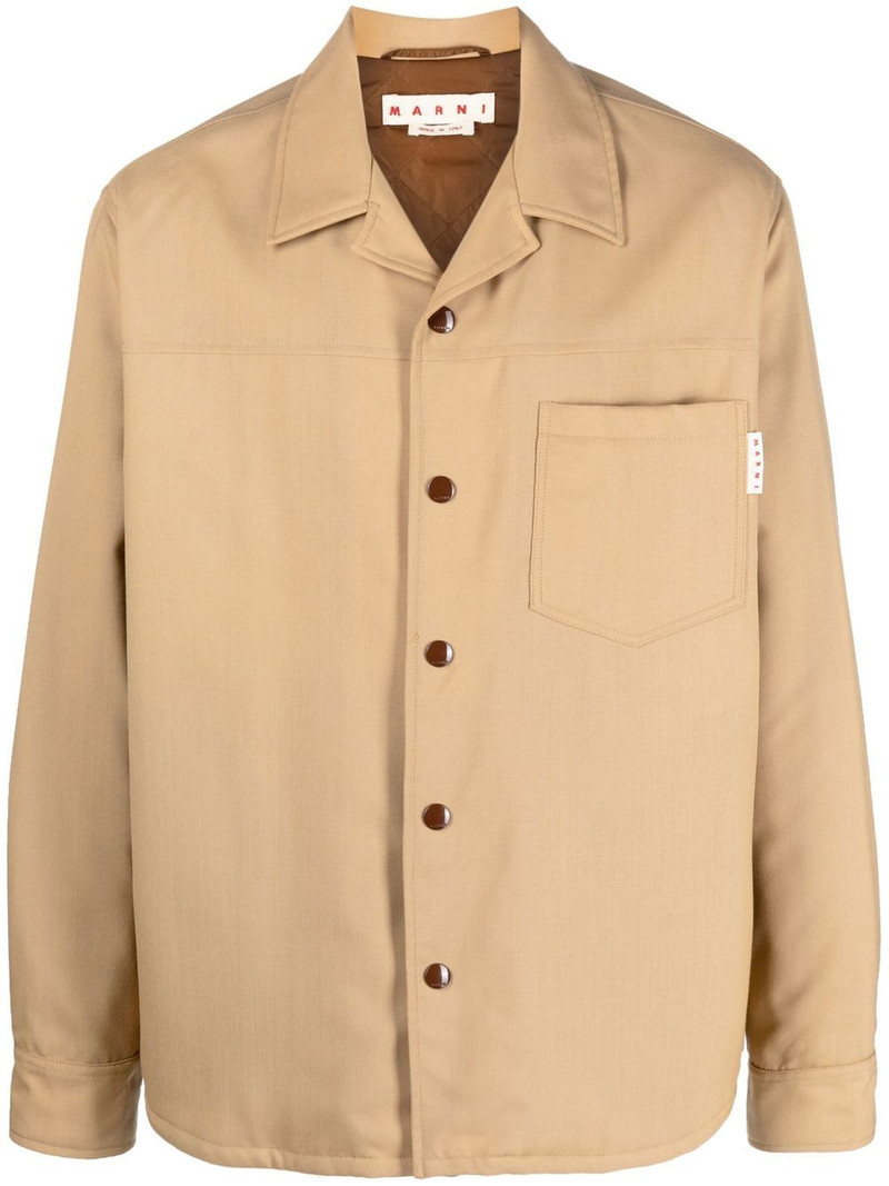 virgin wool shirt jacket 1