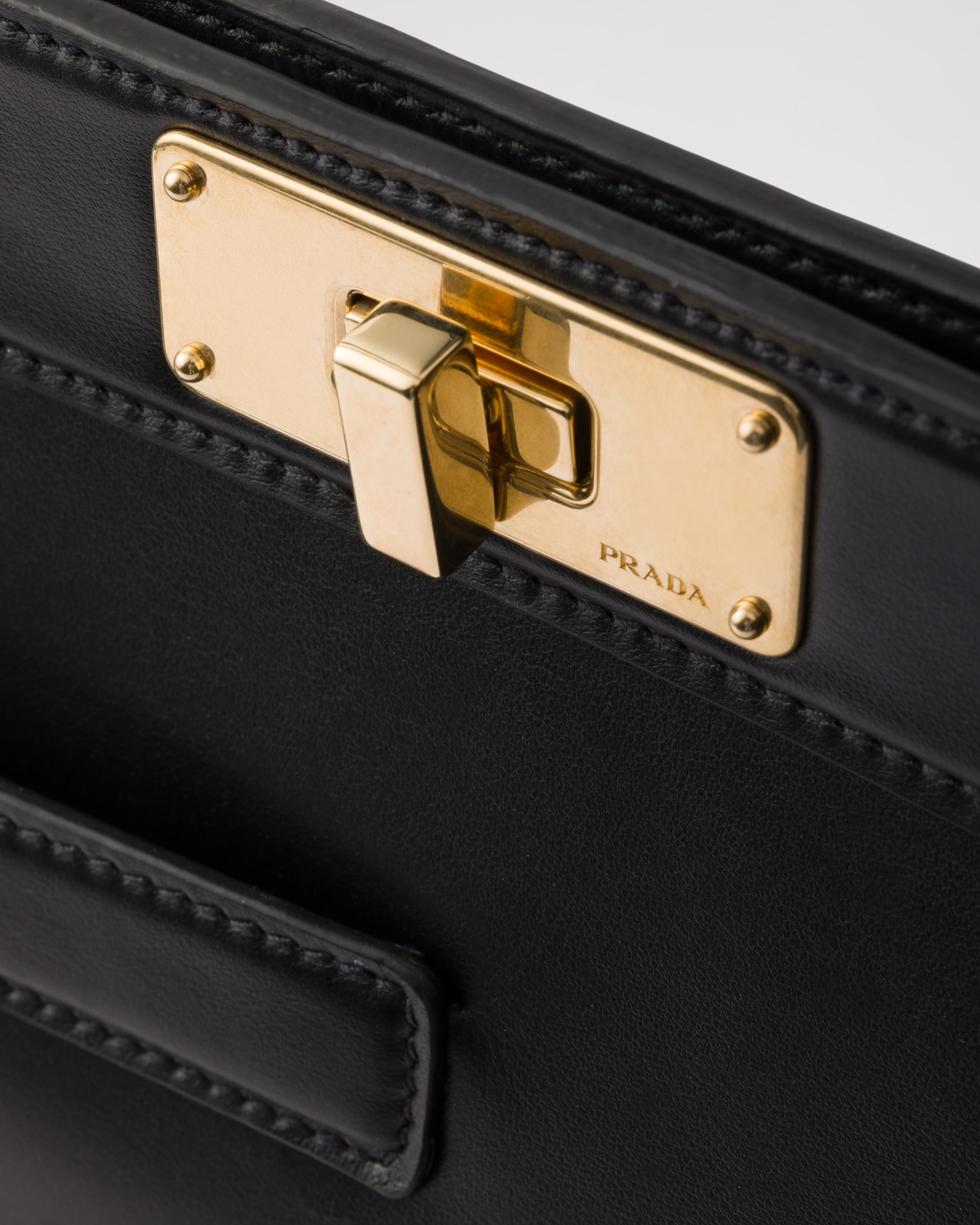 Prada Large leather tote bag | REVERSIBLE