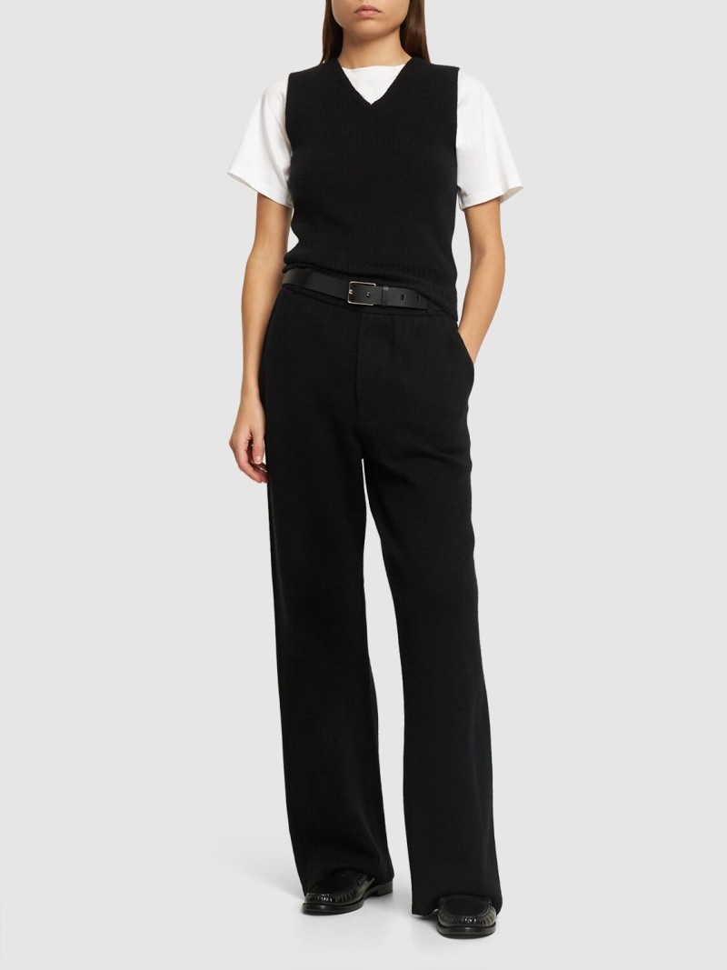 Tailored cashmere pants - 2