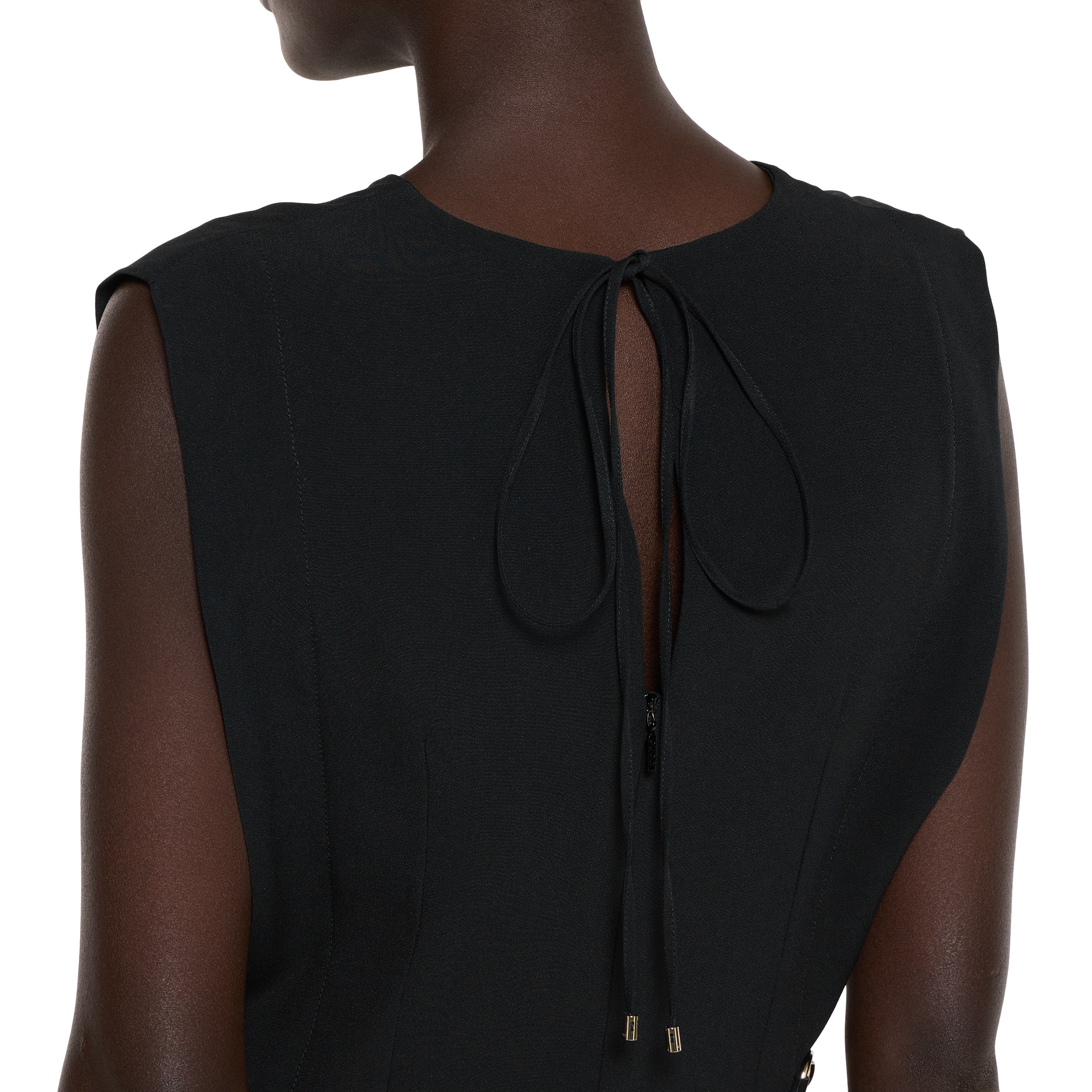 Satin dress with Horsebit - 6