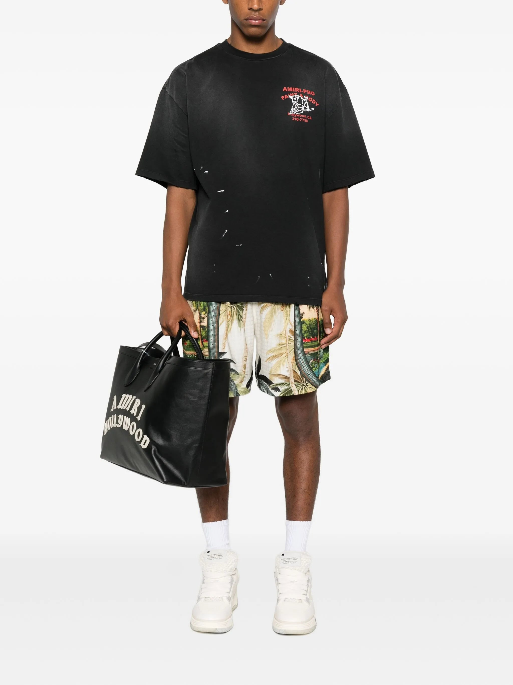 Amiri Mosaic-print Shorts - 4