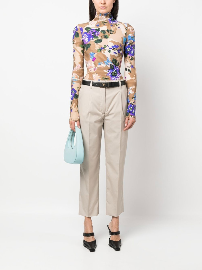 Prada cropped tailored trousers outlook