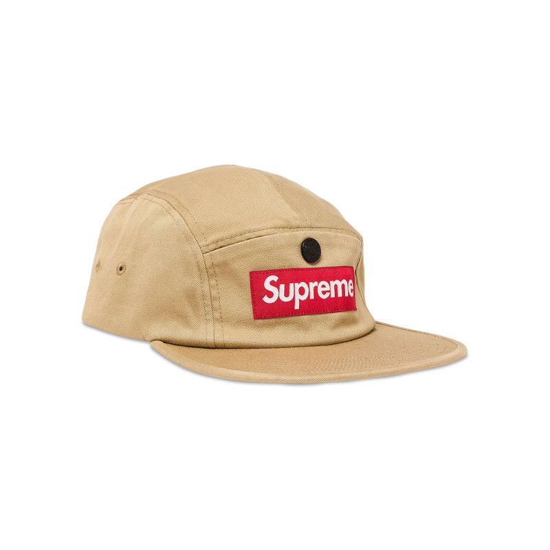 Supreme Supreme Snap Pocket Camp Cap 'Light Tan' outlook