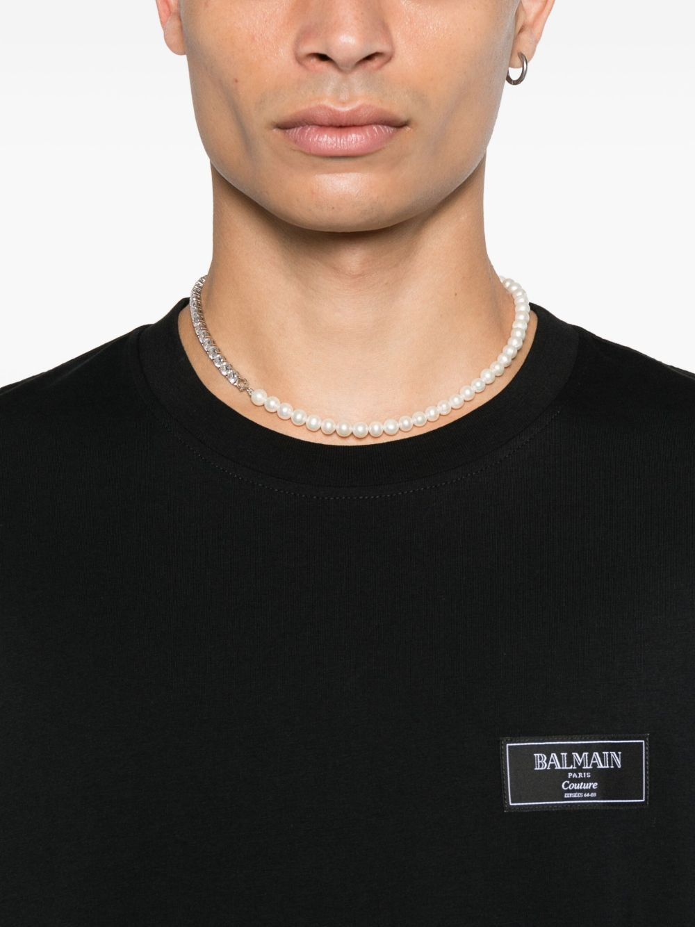 logo-motif cotton T-shirt - 4