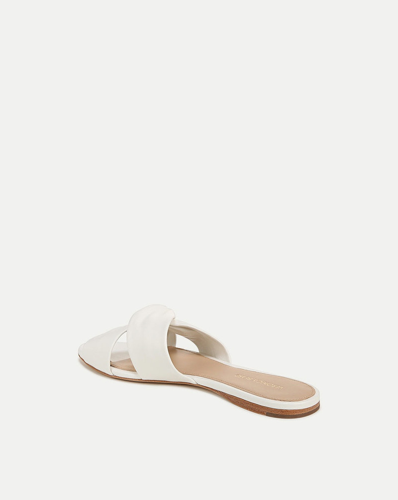 VERONICA BEARD SERAPHINA LEATHER TWIST SANDAL outlook