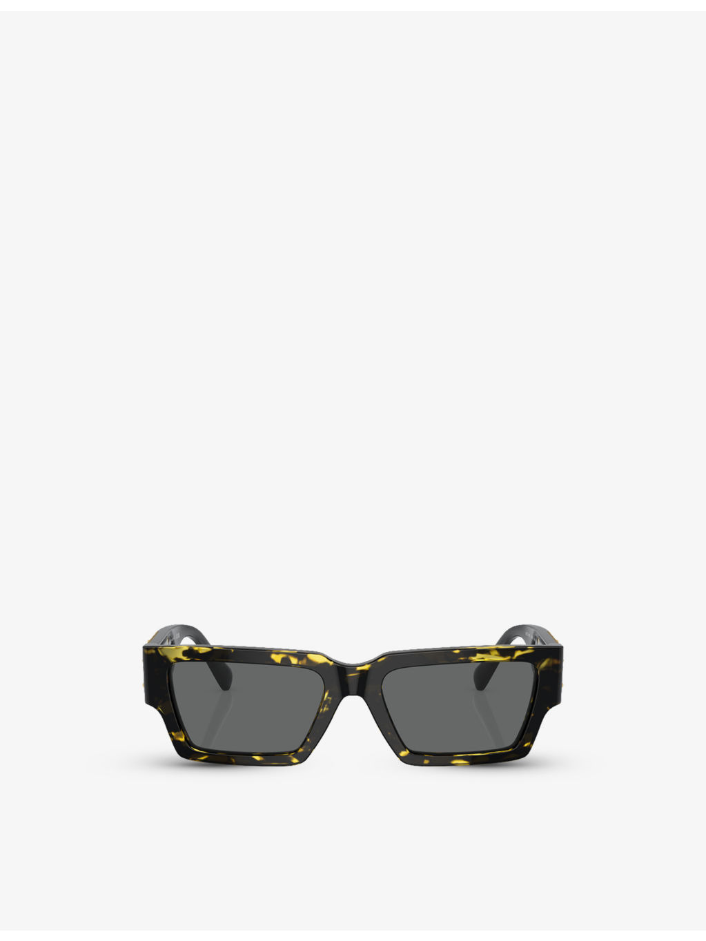 VE4459 rectangle-frame tortoiseshell acetate sunglasses - 1