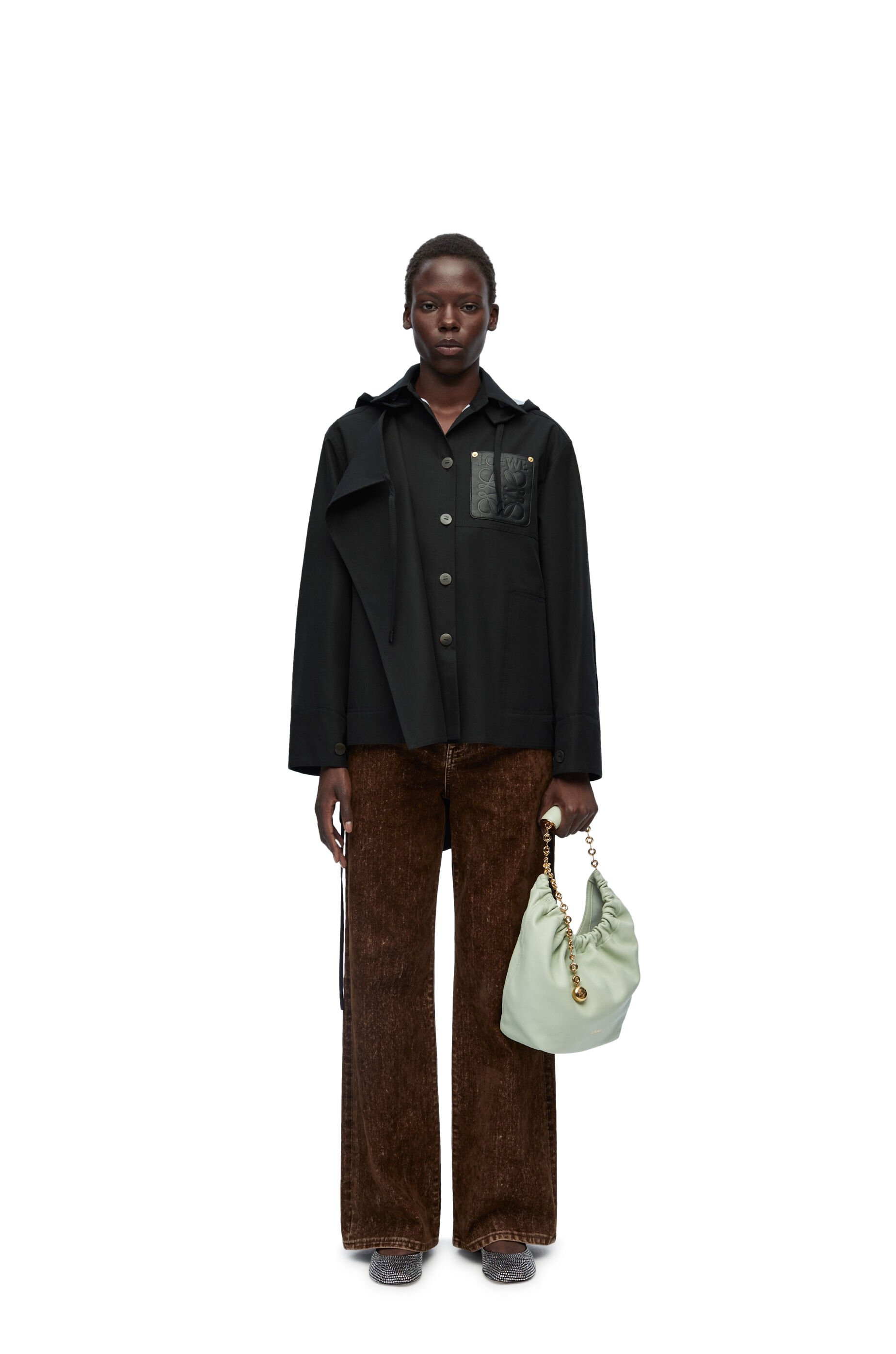 Hooded parka in cotton - 2