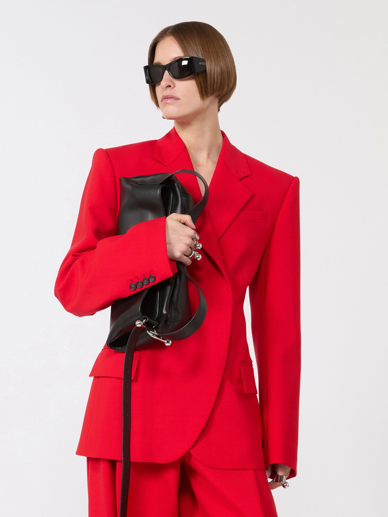 GUFO Stretch-wool double-breasted blazer - RED 5