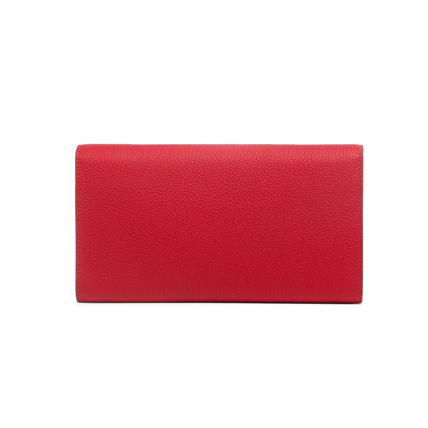 Red leather crossbody bag - 4