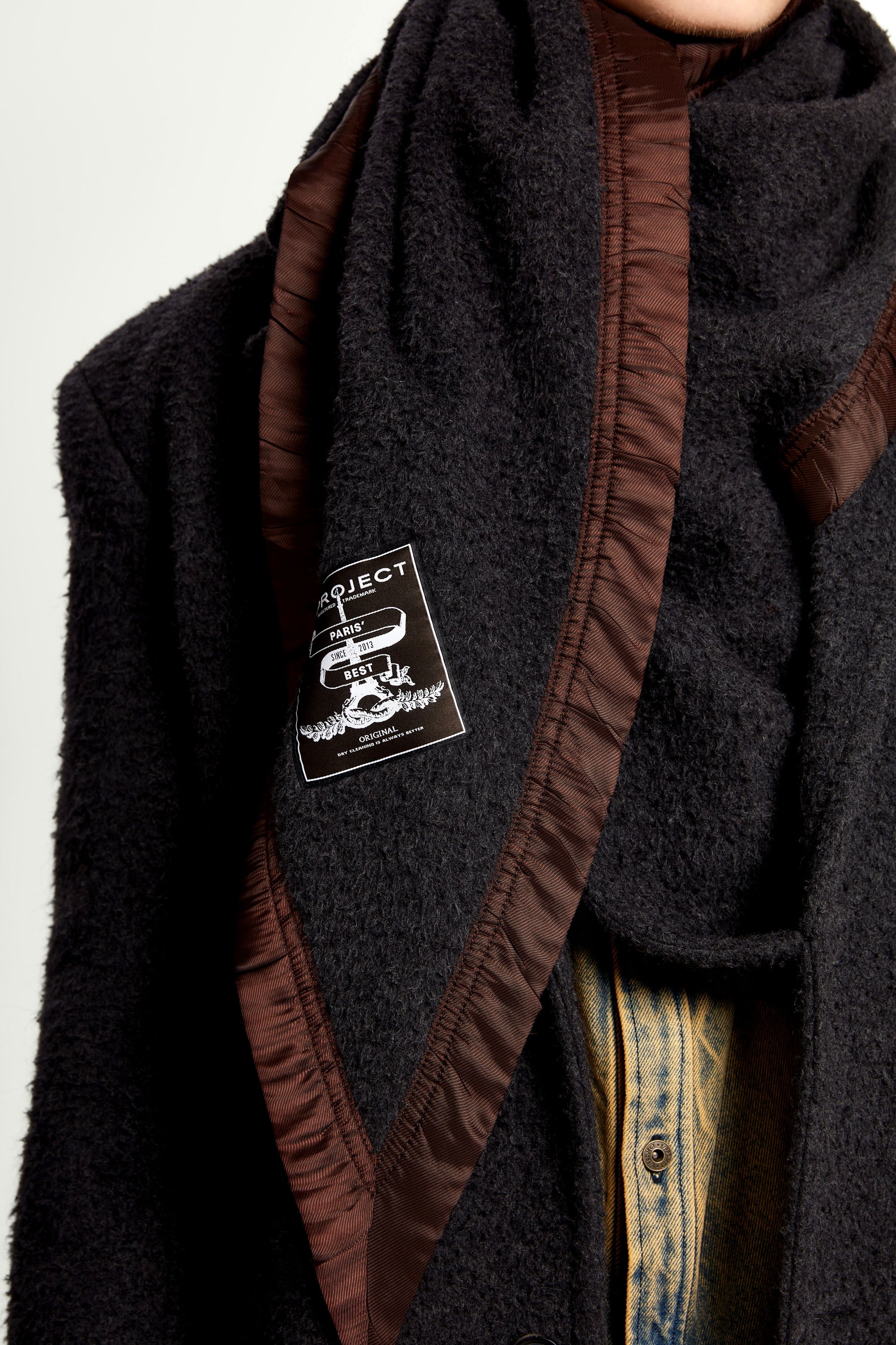 Scarf Maxi Coat - 4