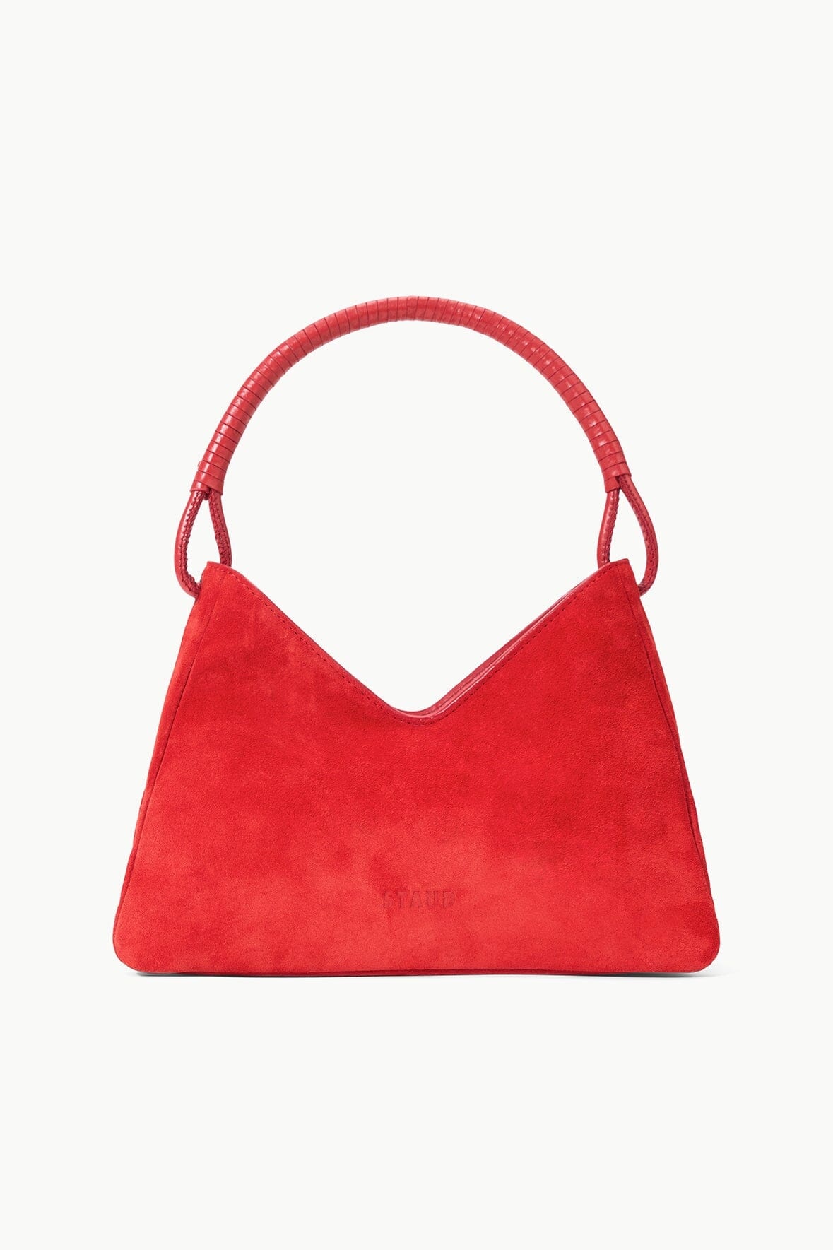 STAUD VALERIE SHOULDER BAG CHILI - 3