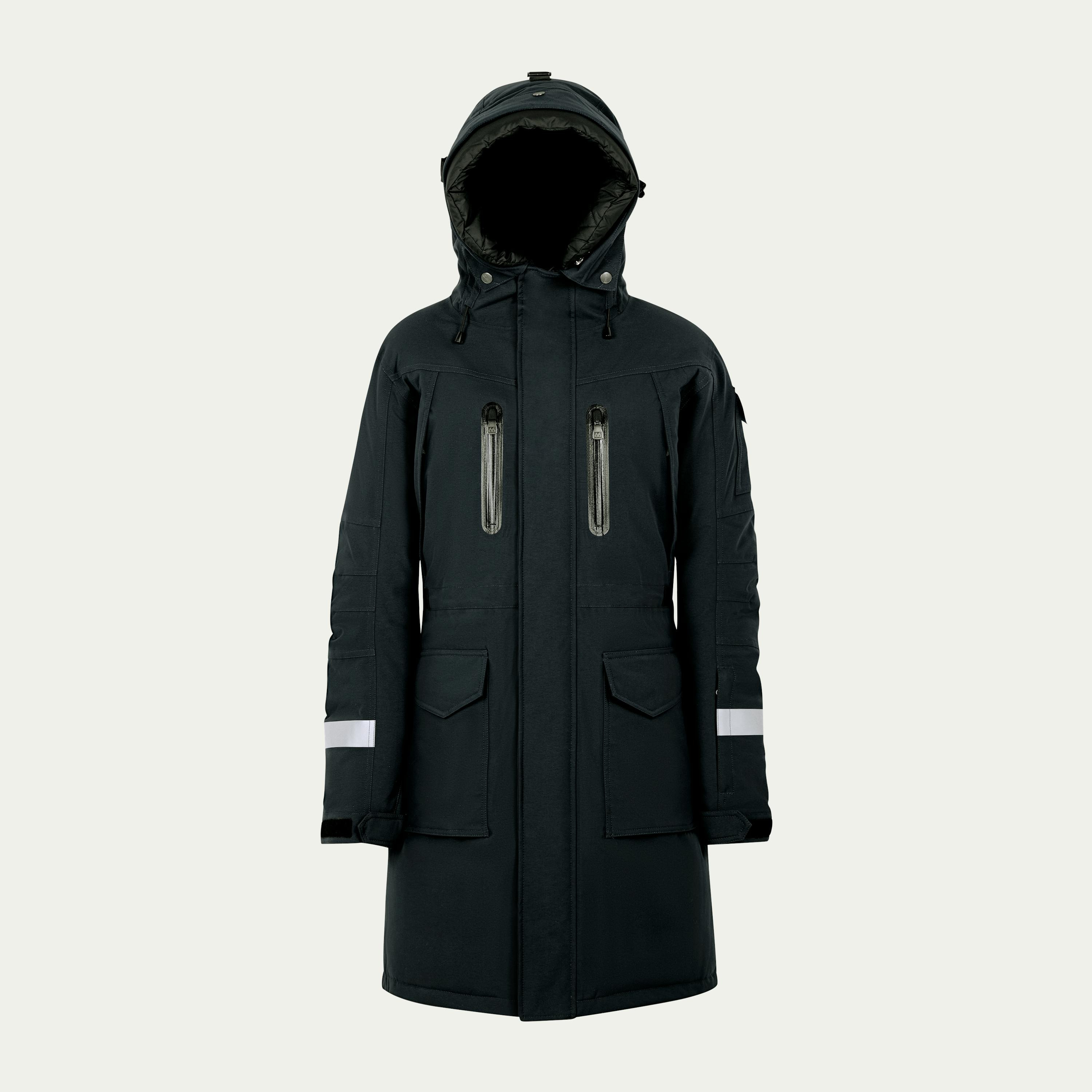 Jökla Arctic professional down parka with hood trim - 5