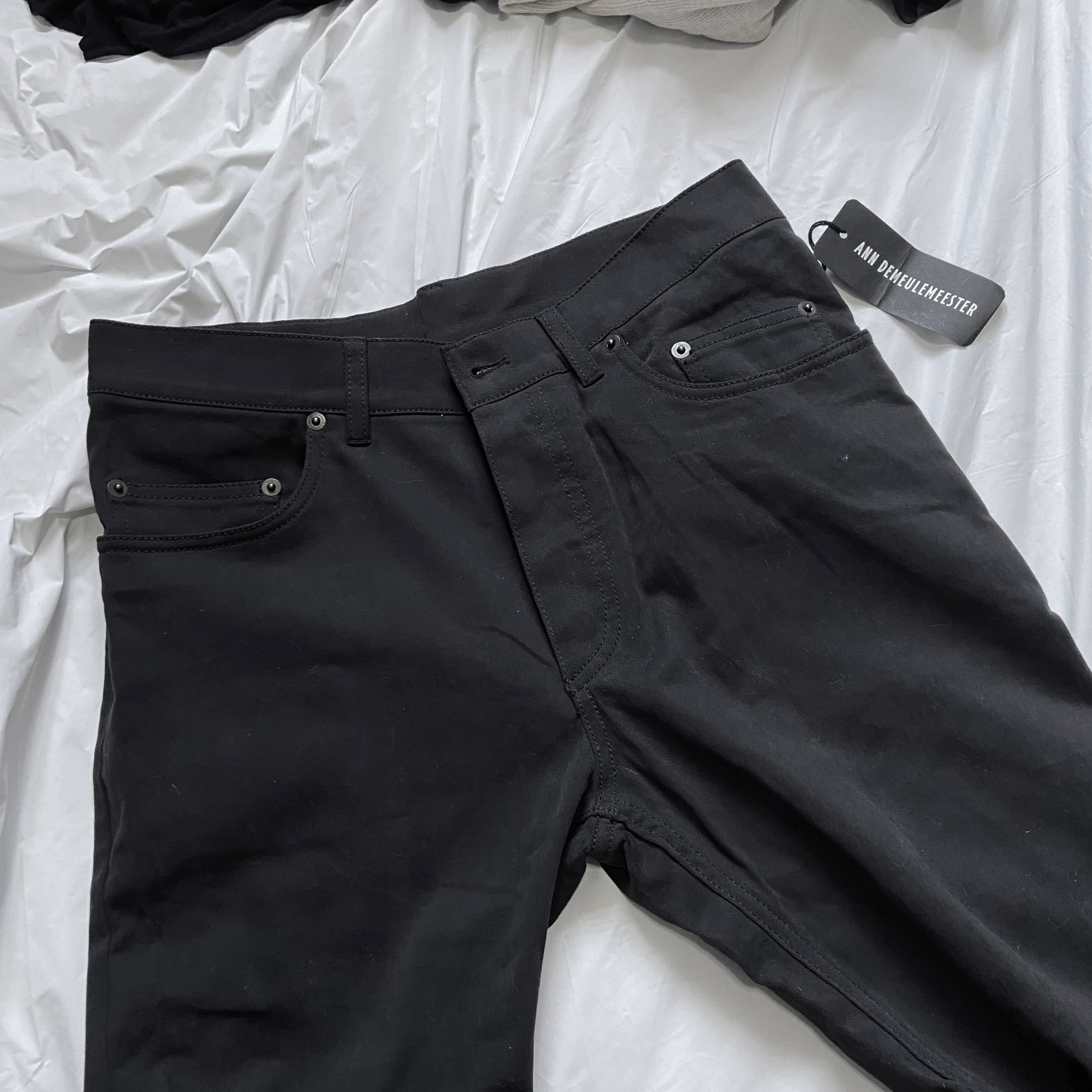 Ann Demeulemeester fw12 runway skinny jeans pants - 5