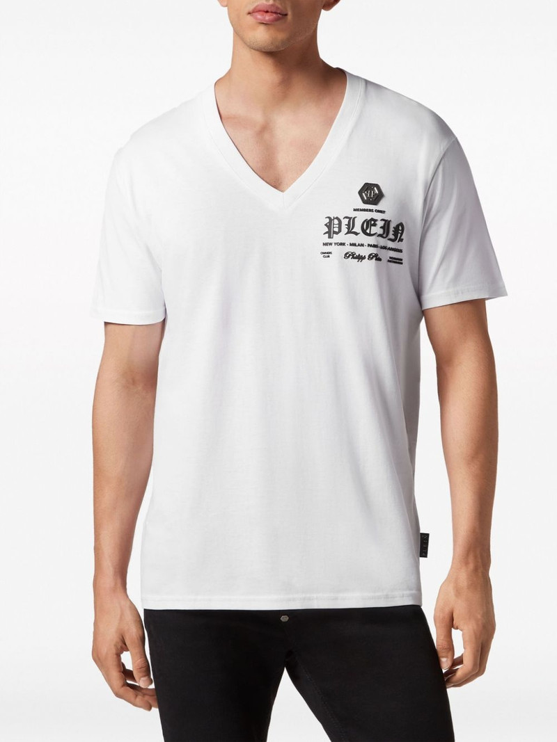logo-print cotton T-shirt 3