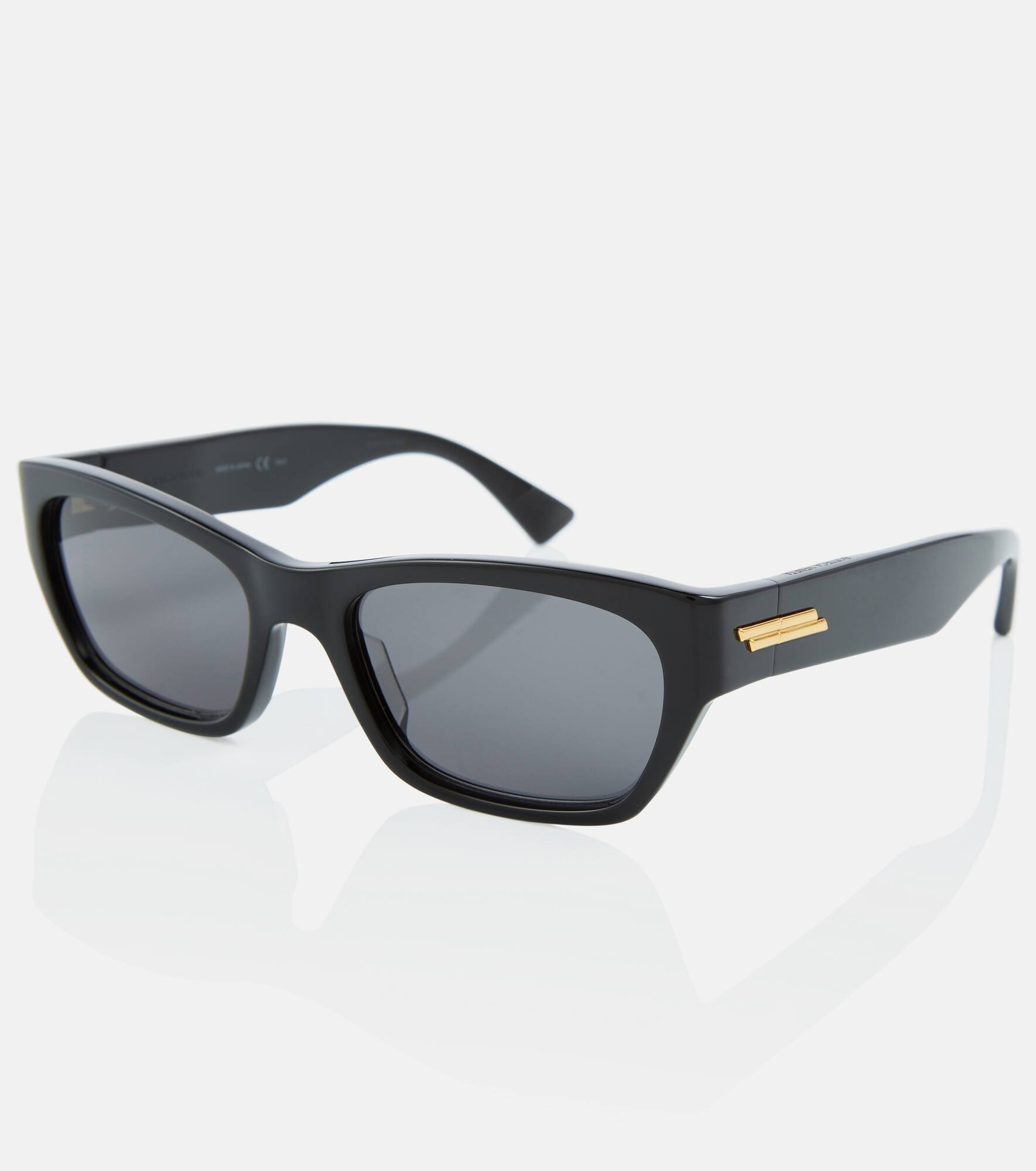 Rectangular acetate sunglasses - 4