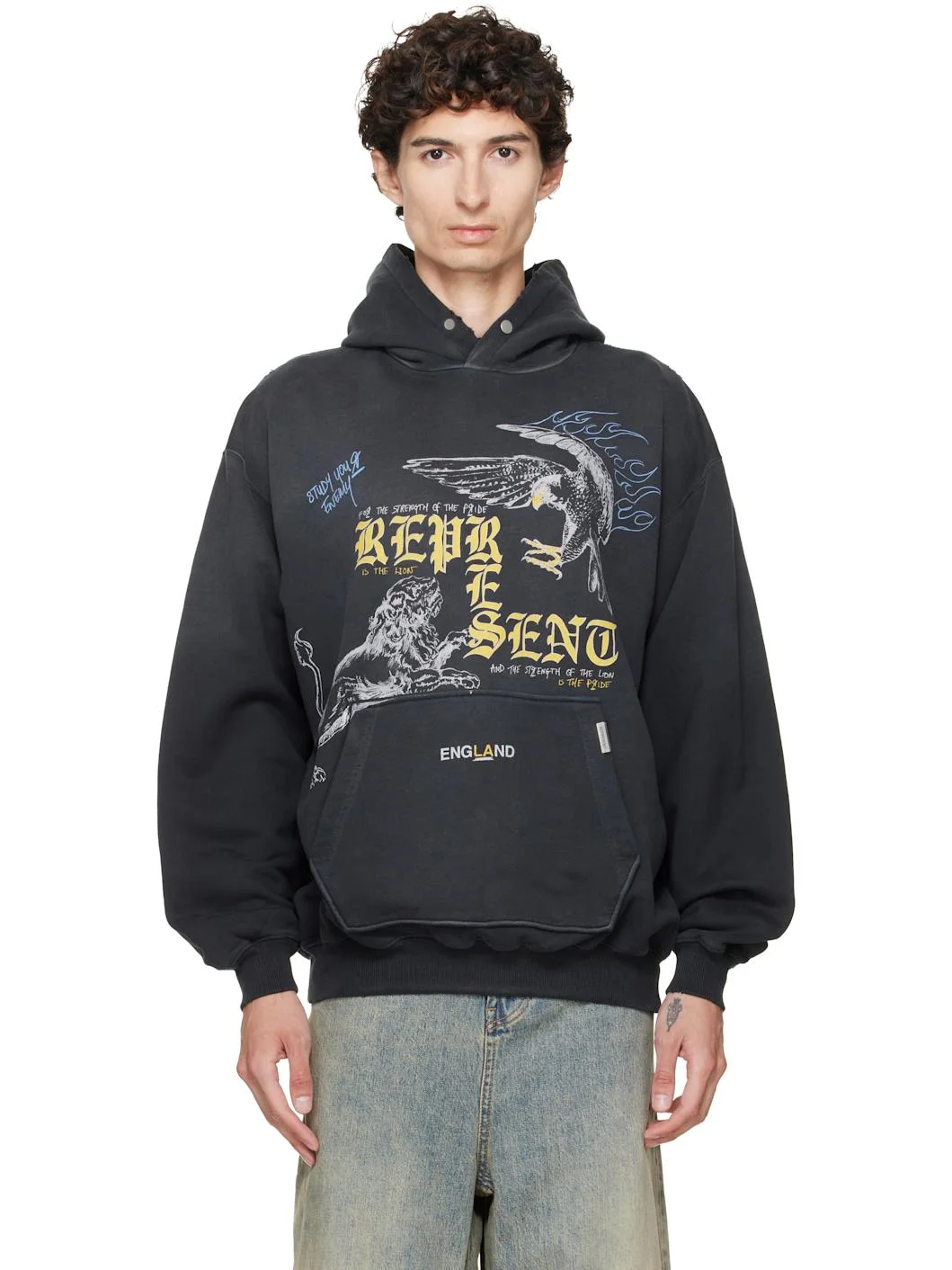 Black Enemy Hoodie - 1