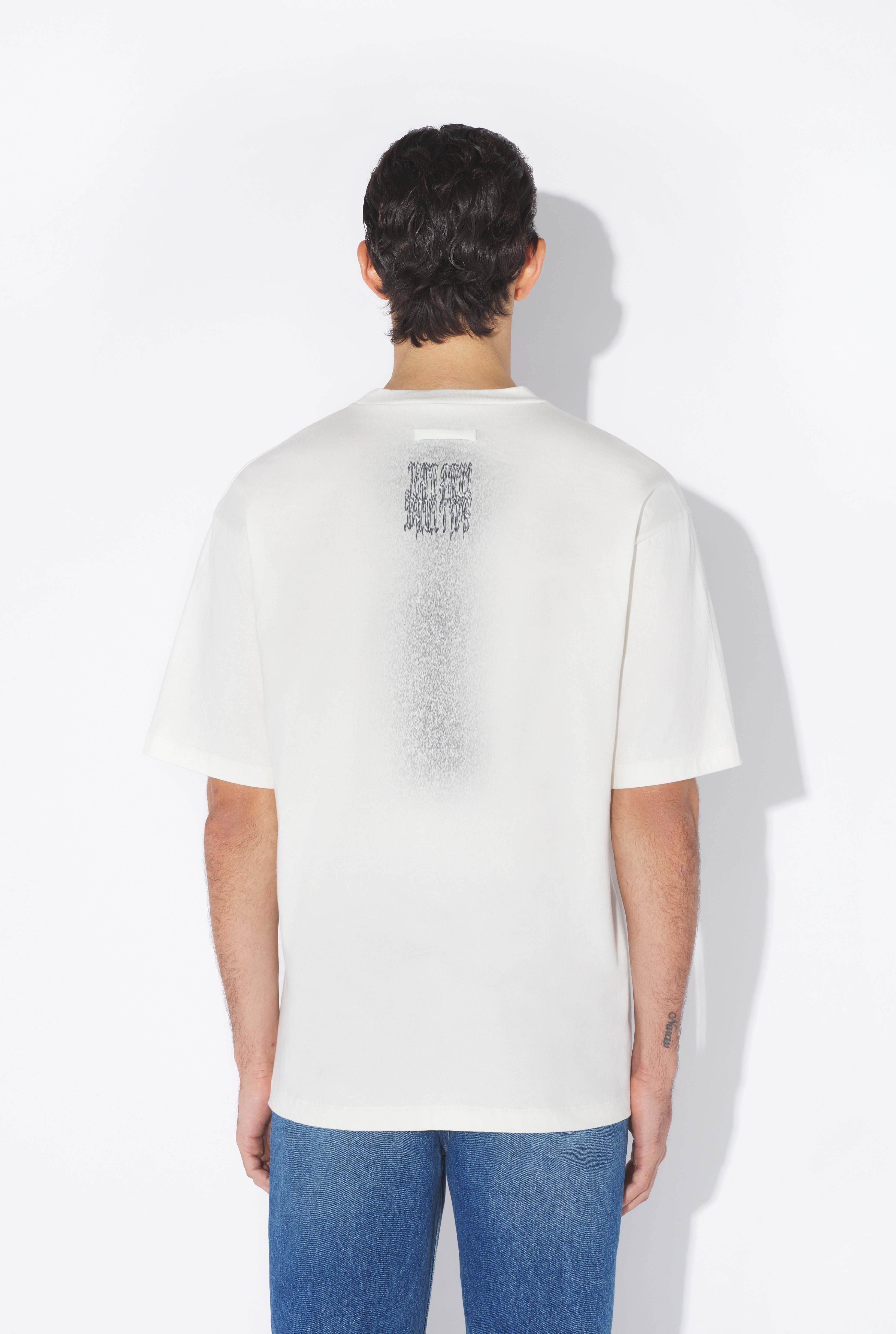 THE WHITE OVERSIZED “TATTOO RUBAN” T-SHIRT - 6