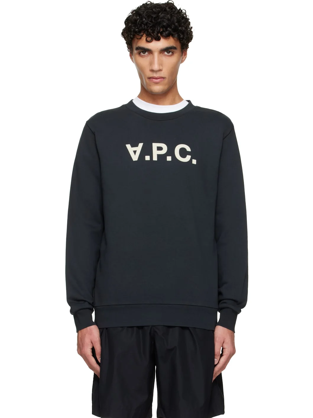 Black Standard Grand 'VPC' Sweatshirt - 1