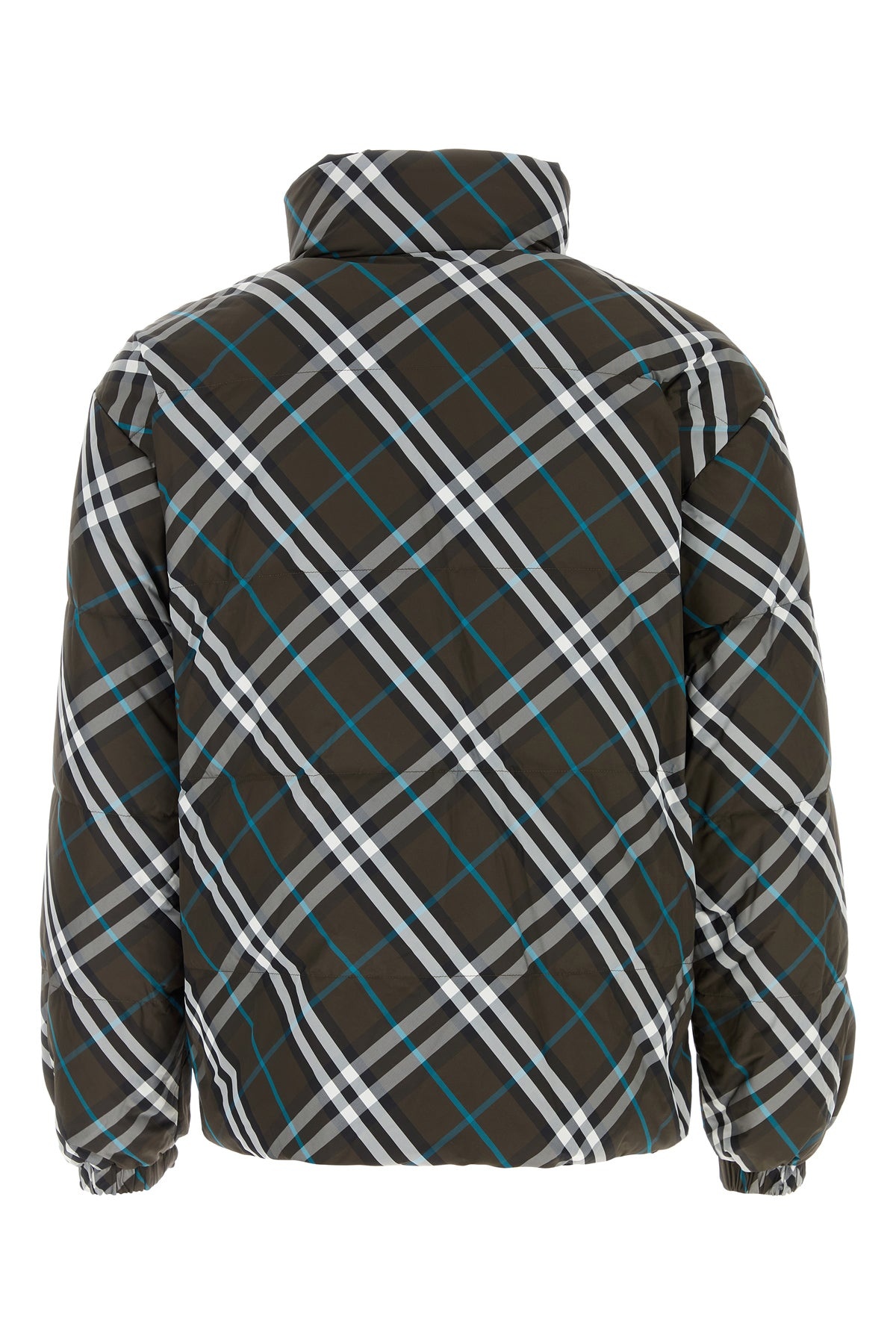 Printed nylon reversible down jacket - 2