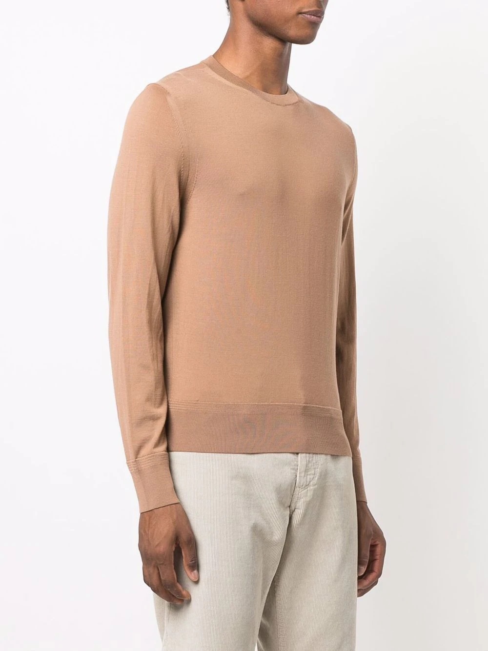 round-neck long-sleeve sweatshirt - 3