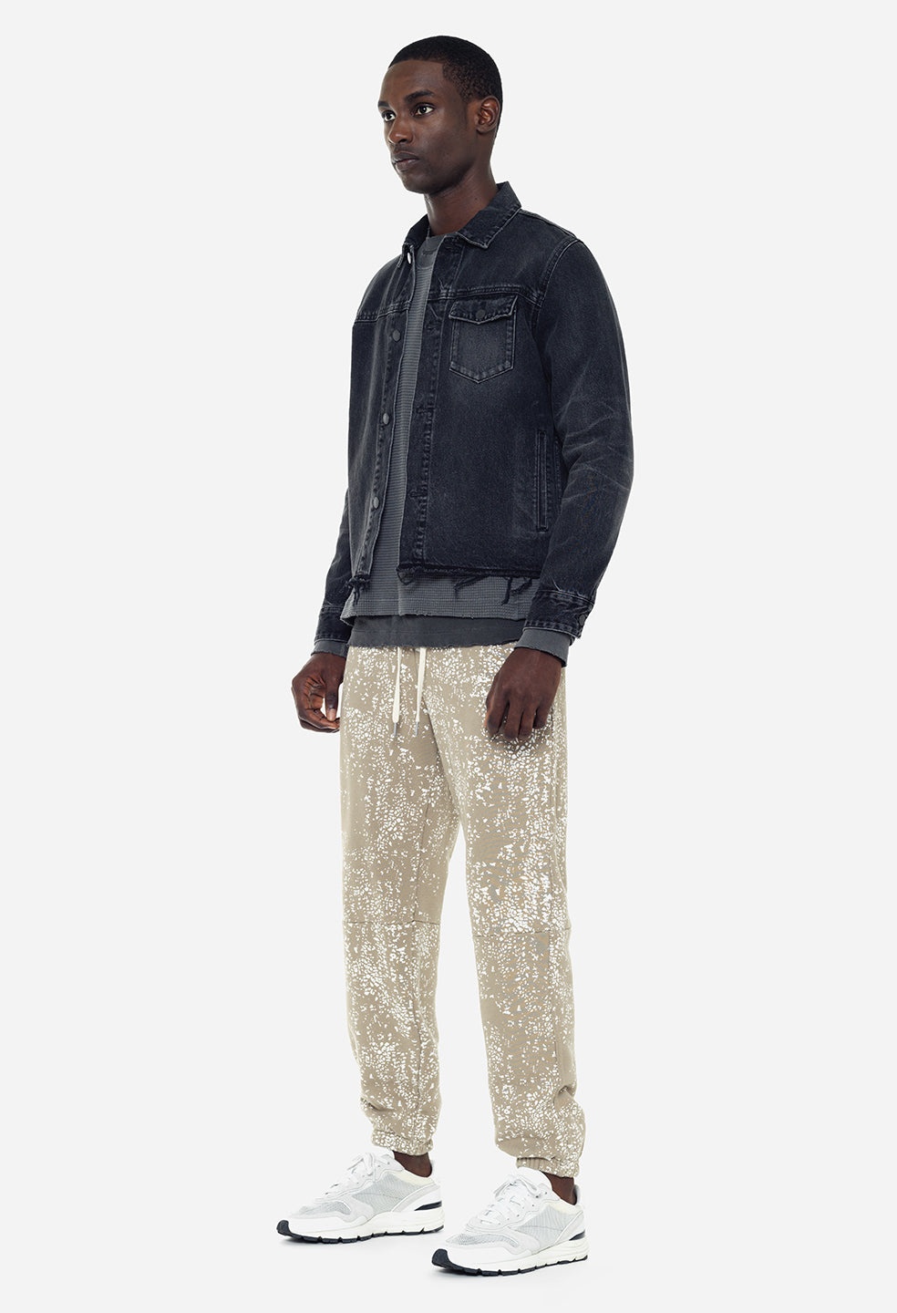 COATED TERRY SYDNEY SWEATPANTS - 4
