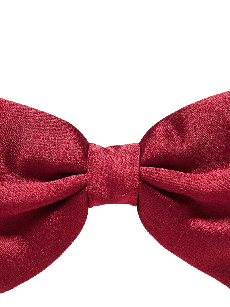 CORNELIANI silk bow tie outlook