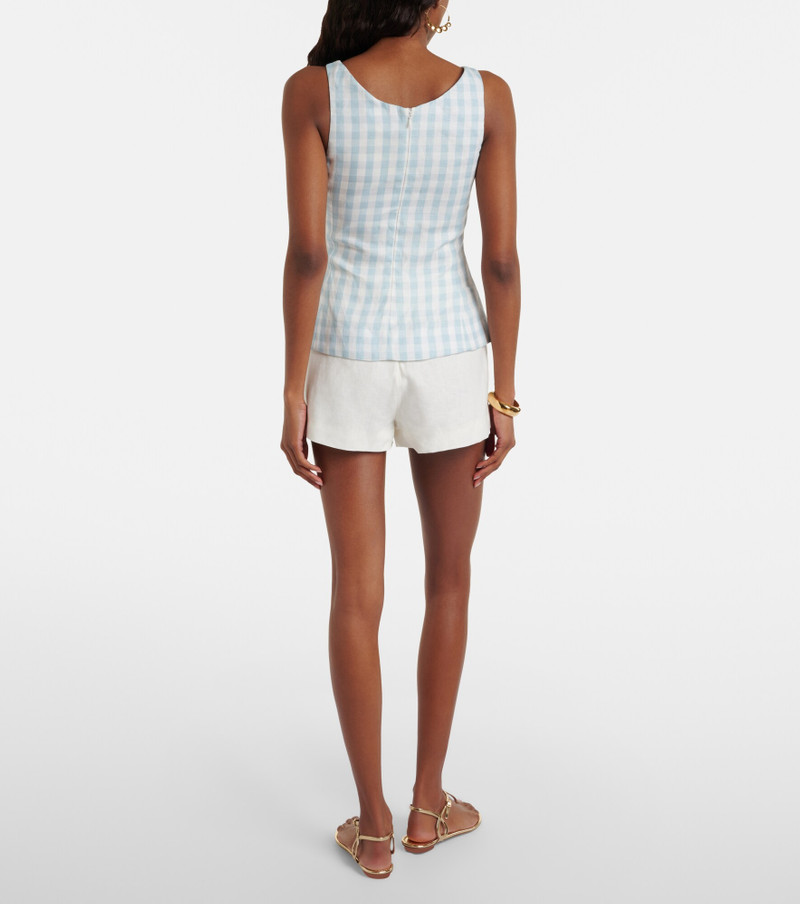 Lila linen shorts 3