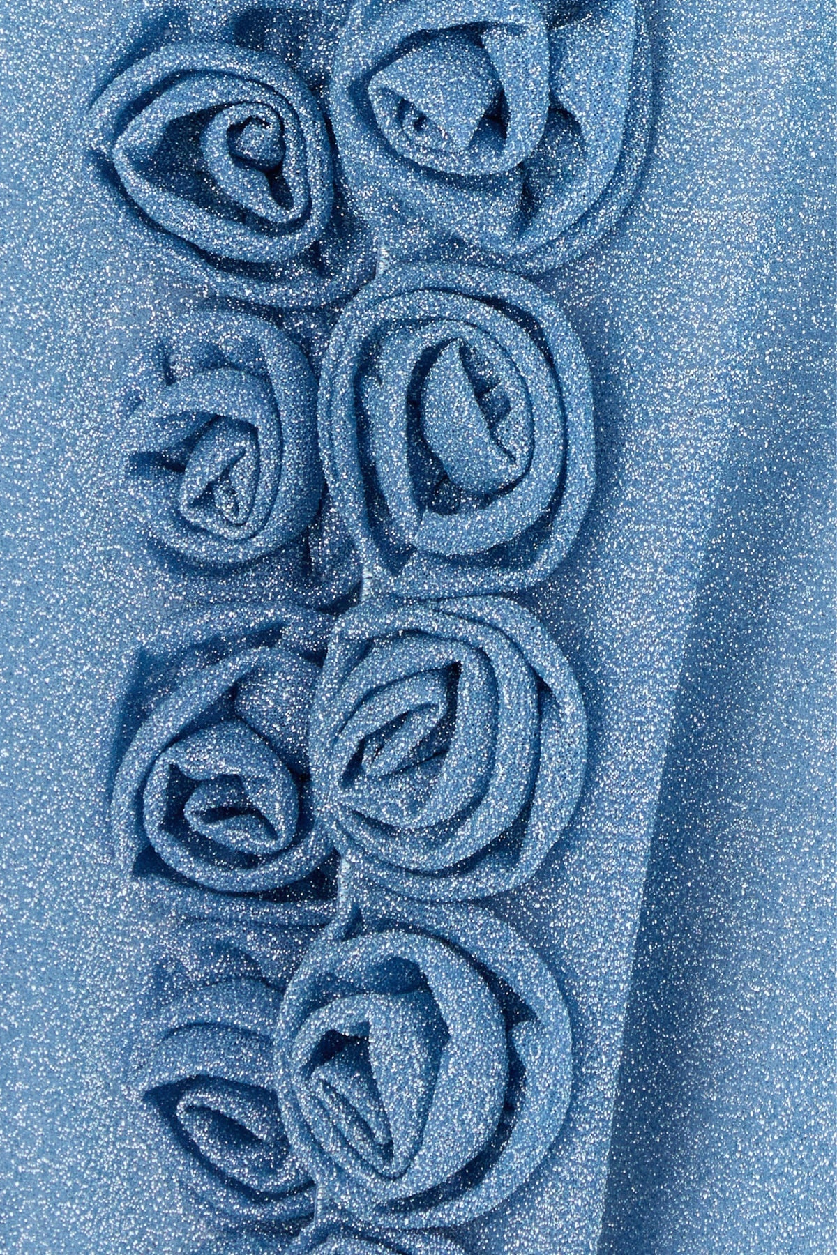Light-blue nylon blouse - 3