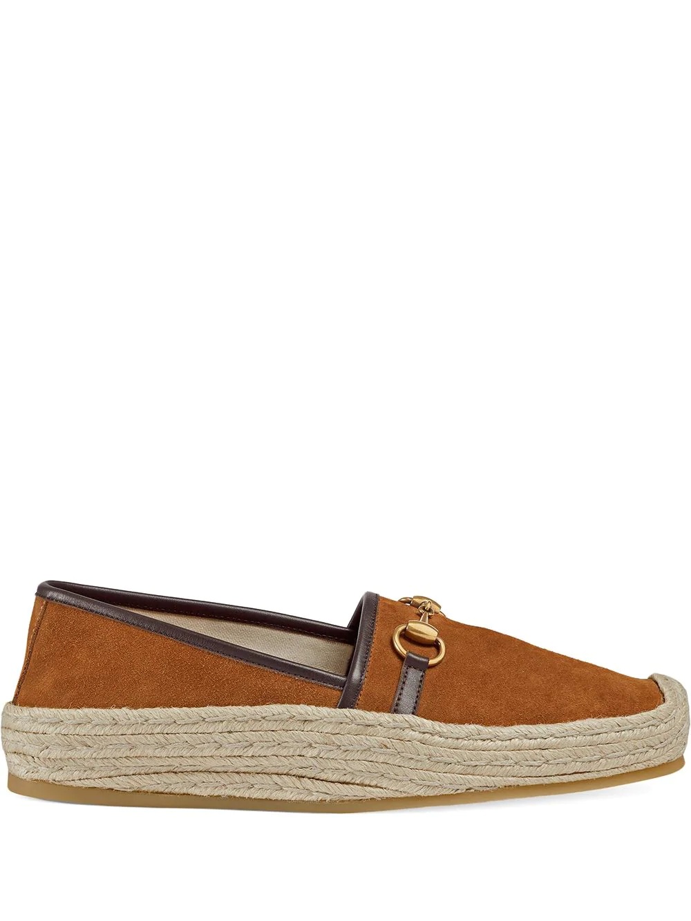 Men's suede Horsebit espadrille - 1