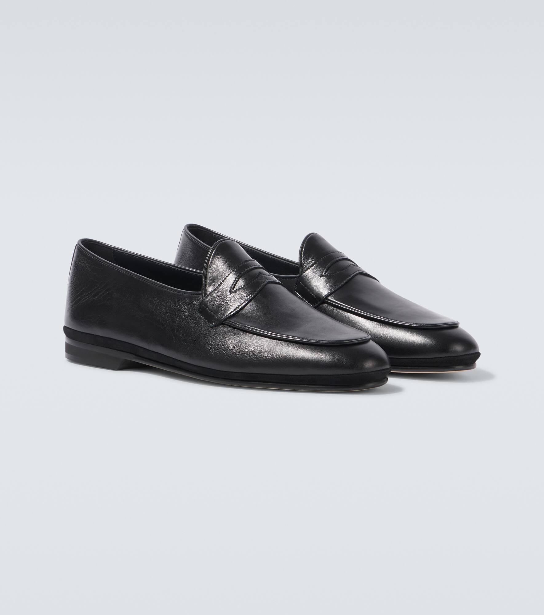 Leather loafers - 5