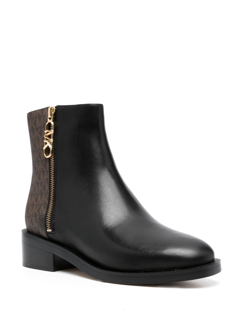 MICHAEL KORS Regan monogram-print boots outlook