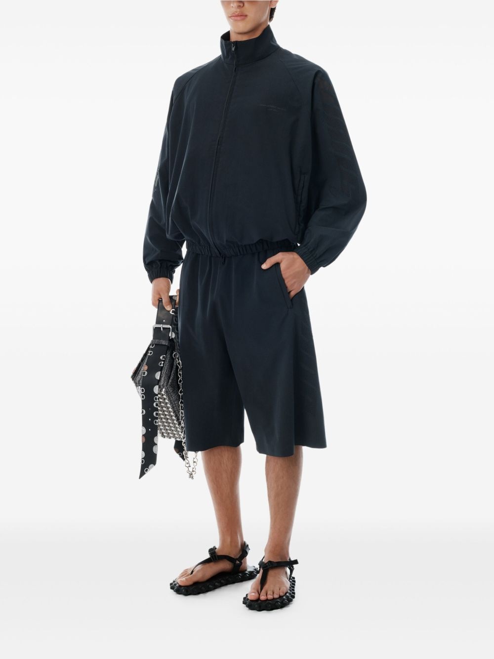 perforated-logo shorts - 2