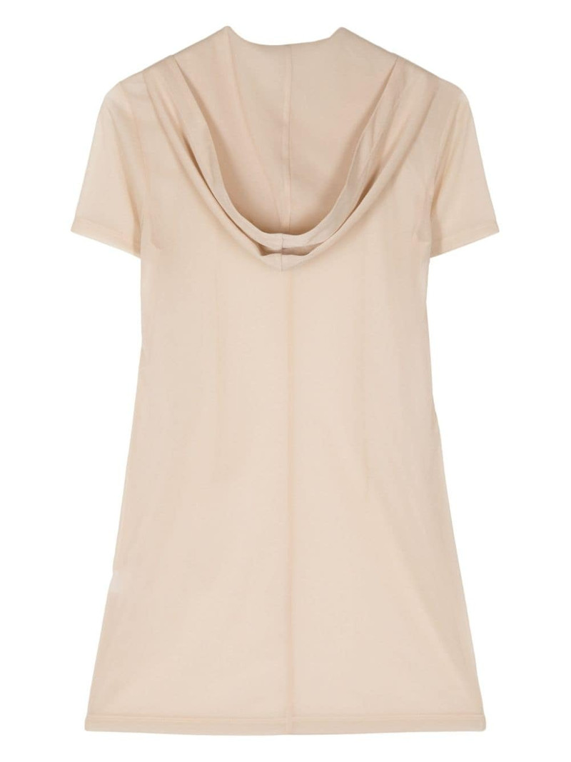 LOW CLASSIC sheer hooded top outlook