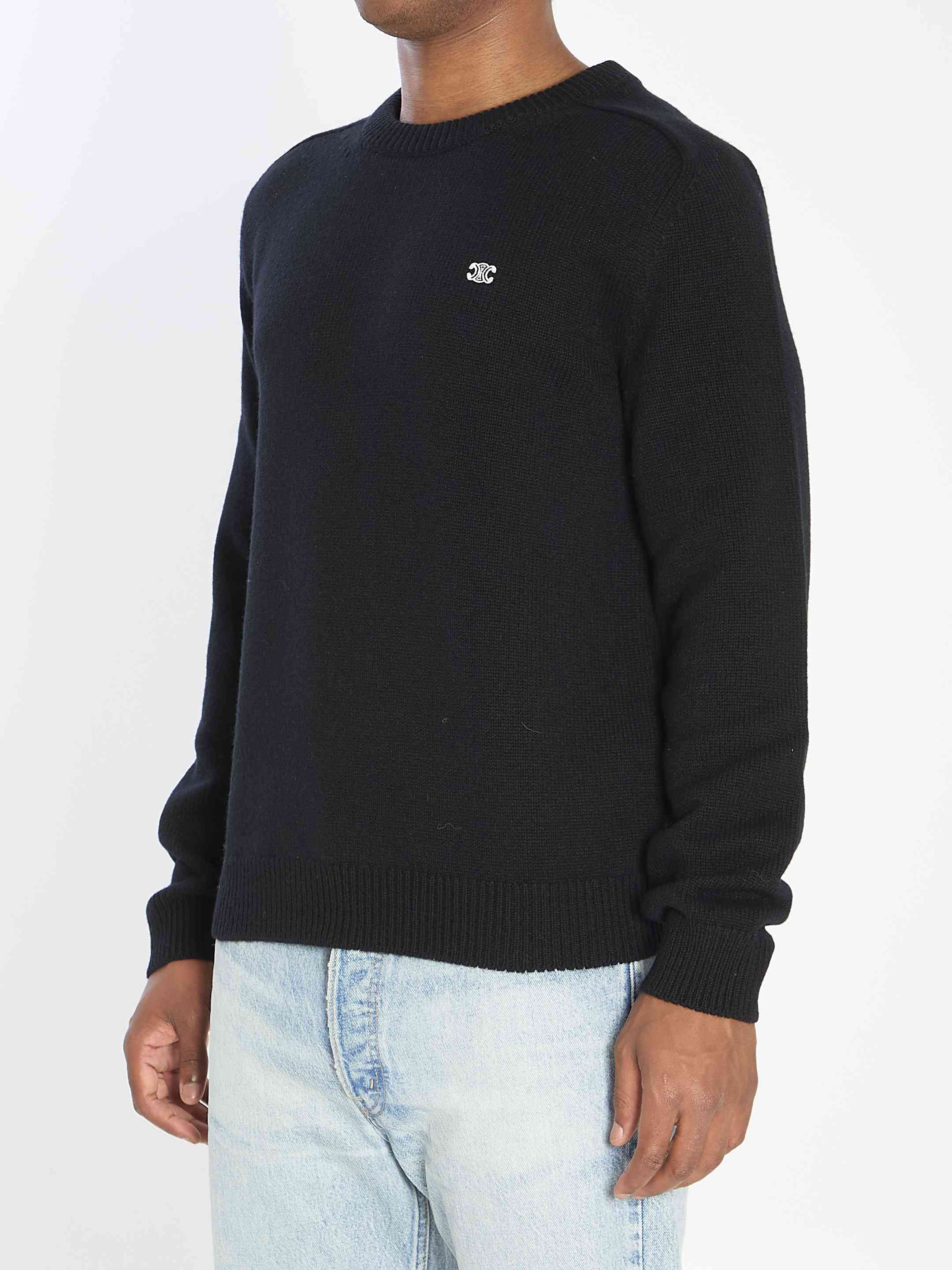 Celine Men Craw Neck Sweater - 2