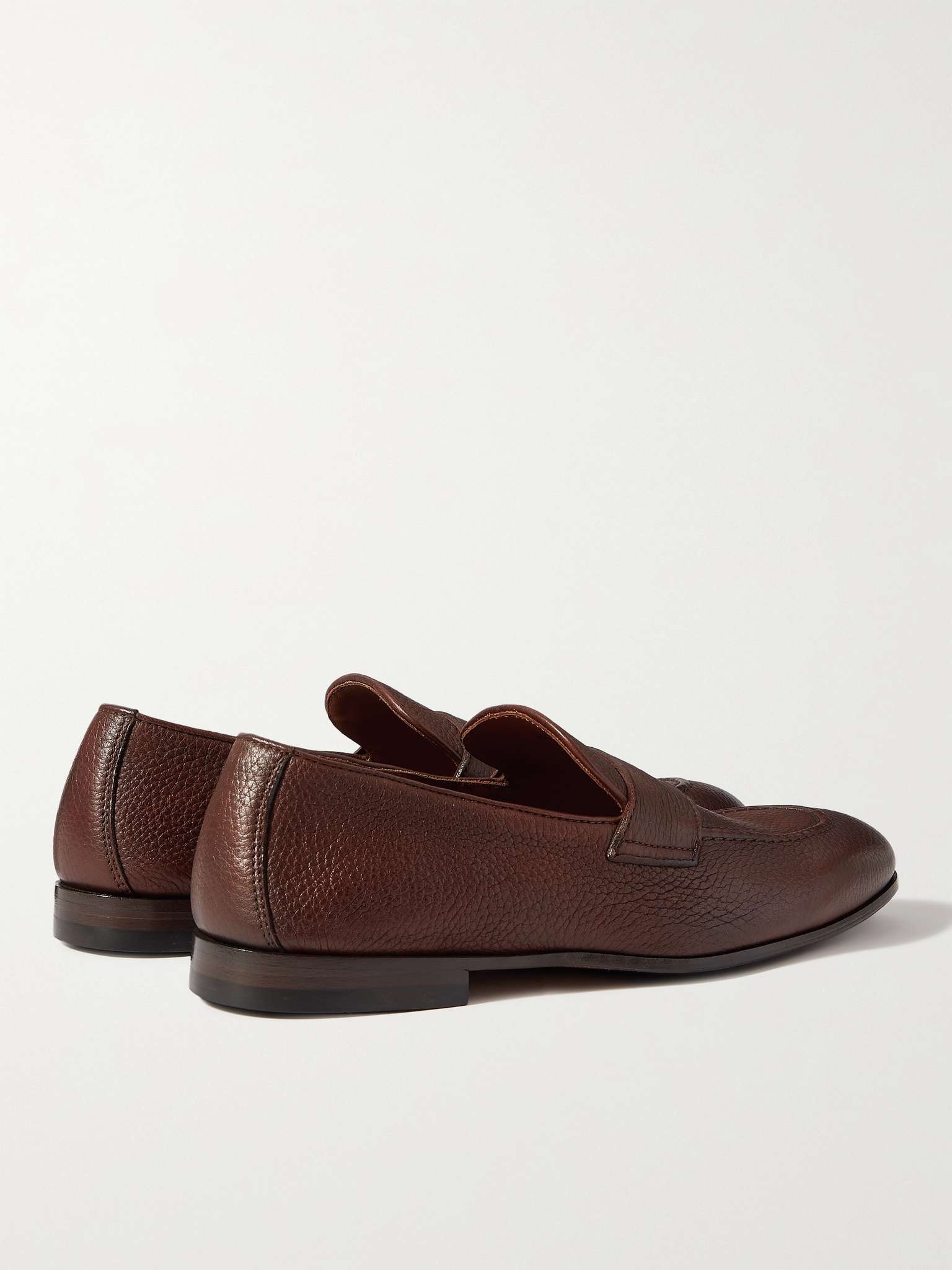 Full-Grain Leather Penny Loafers - 5