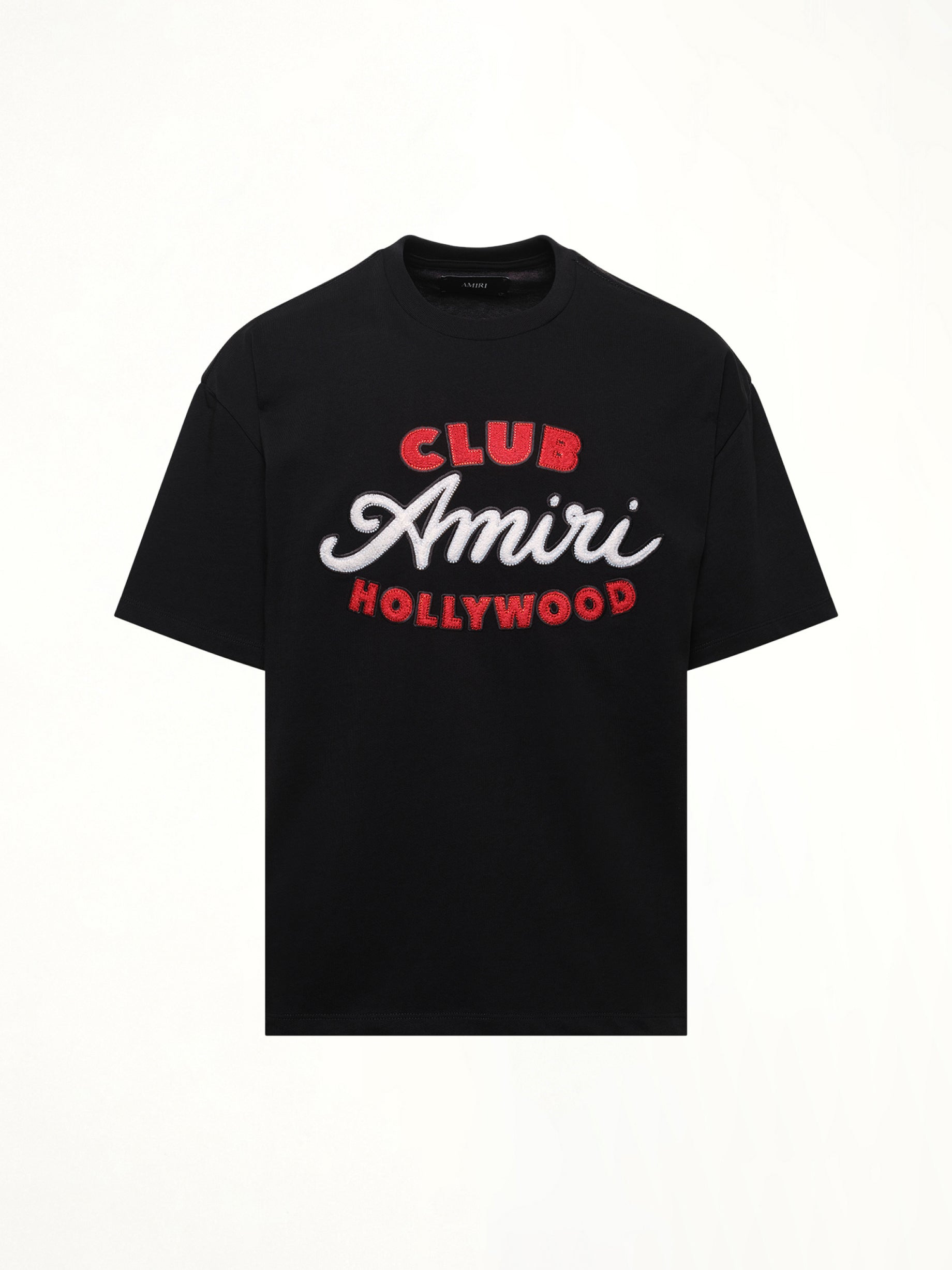 Club Amiri Overzied Tee in Black - 2